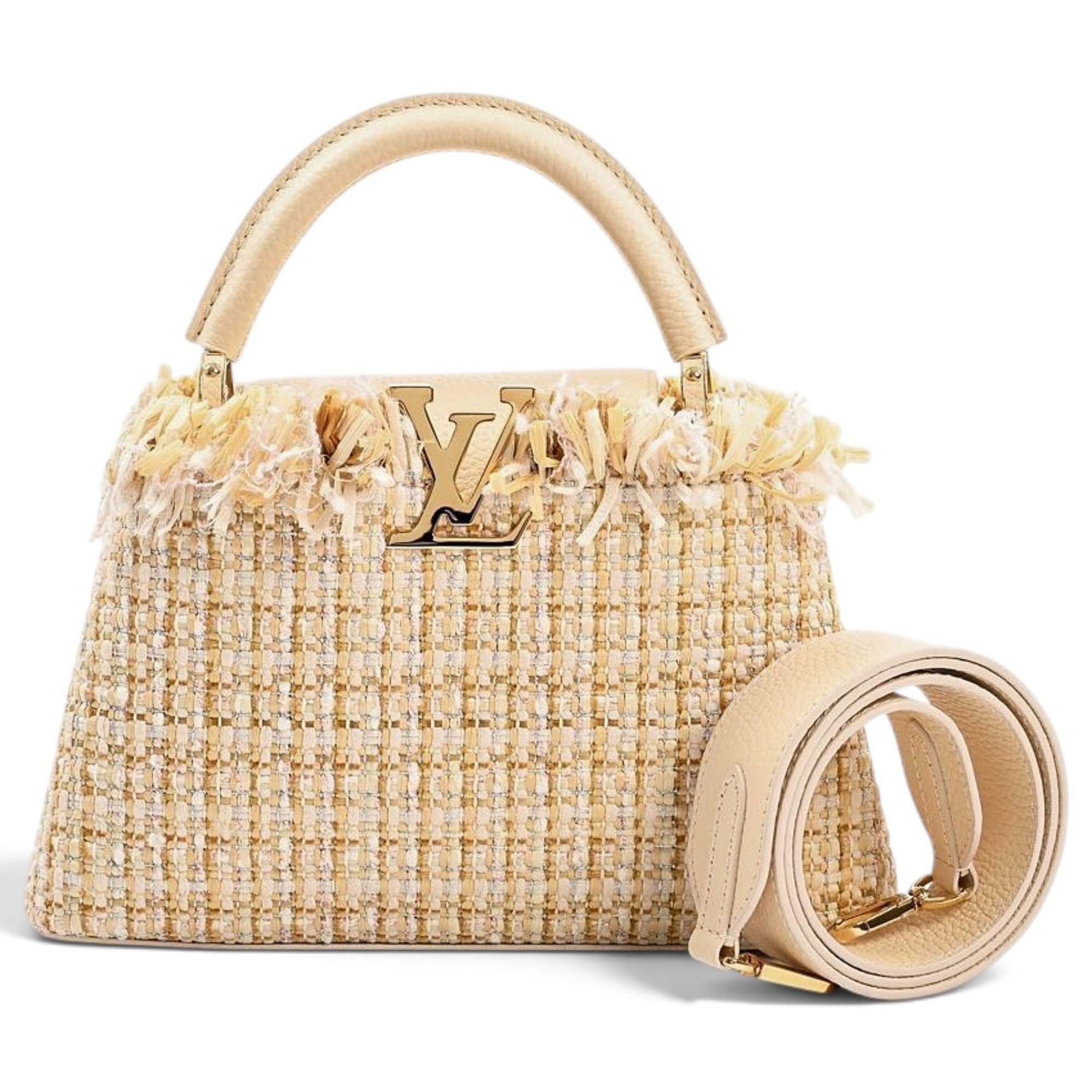 Capucines cloth handbag