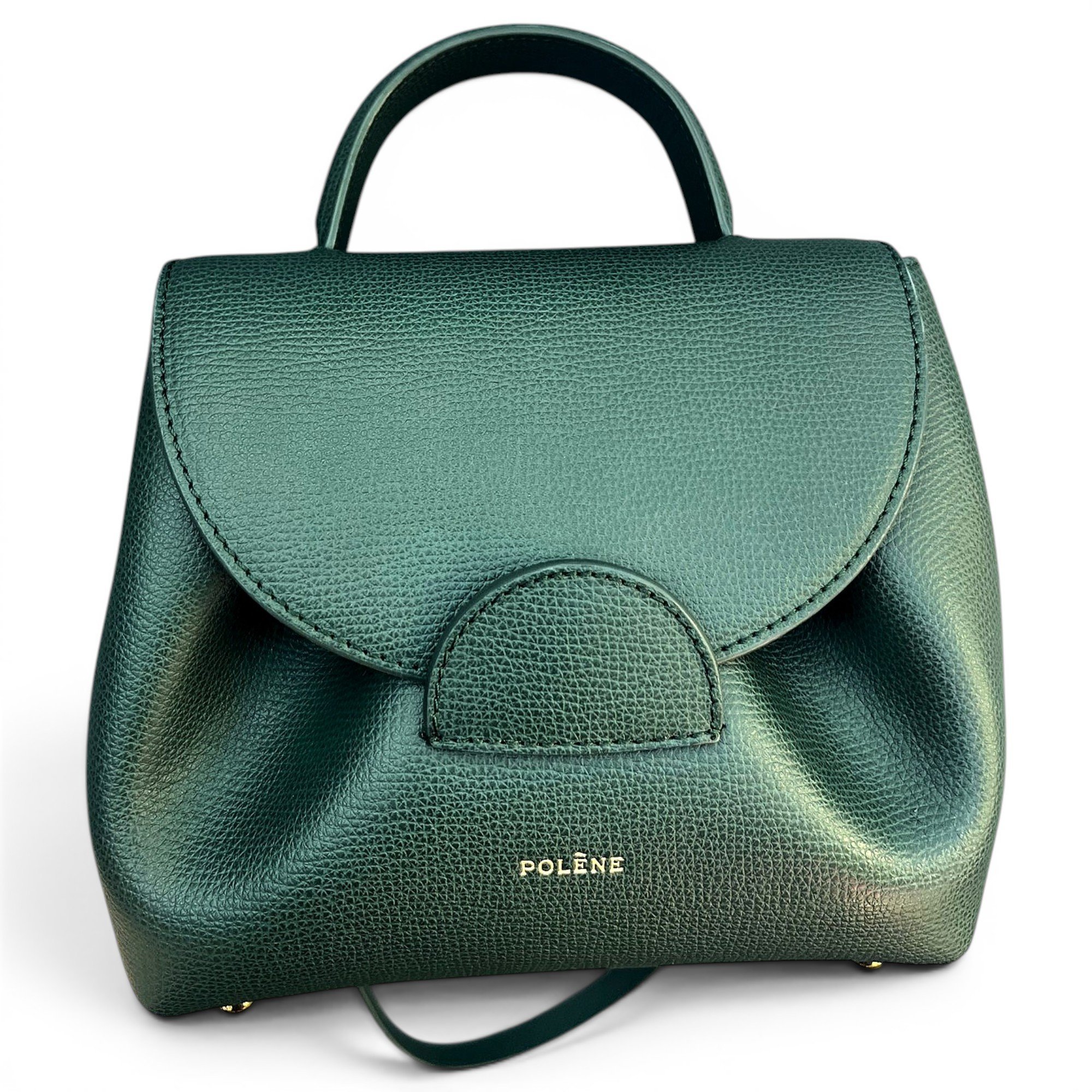 Numéro un nano leather crossbody bag