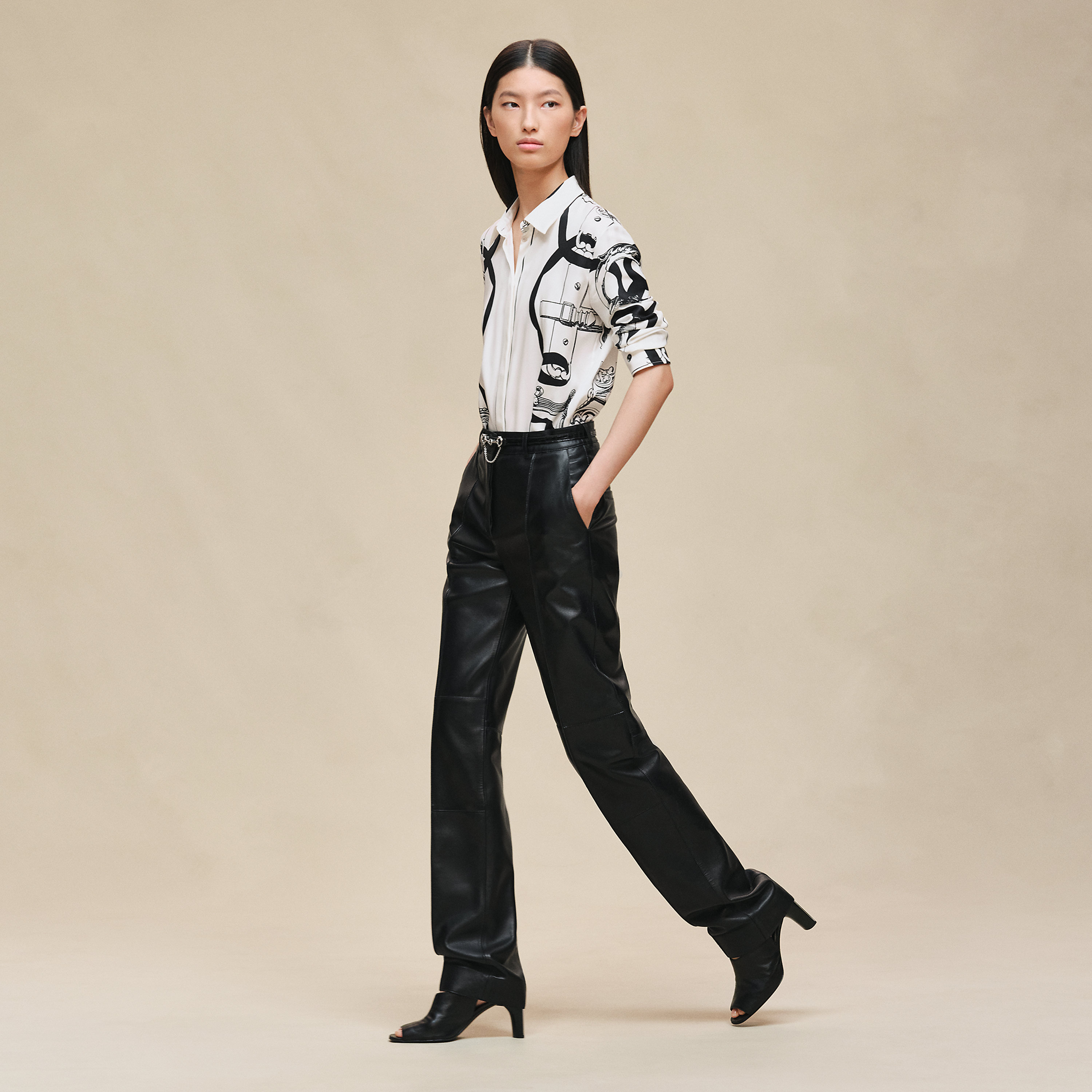 Straight leg pants