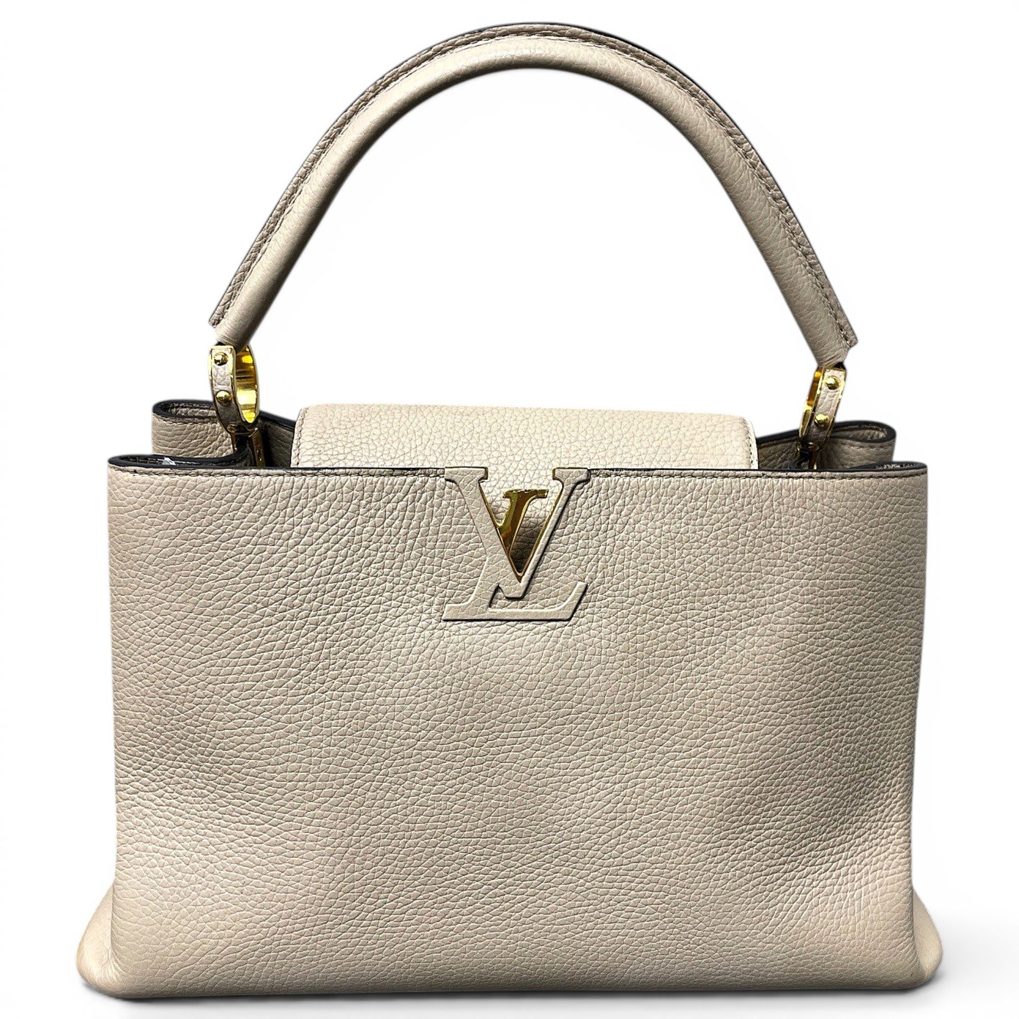 Capucines leather handbag