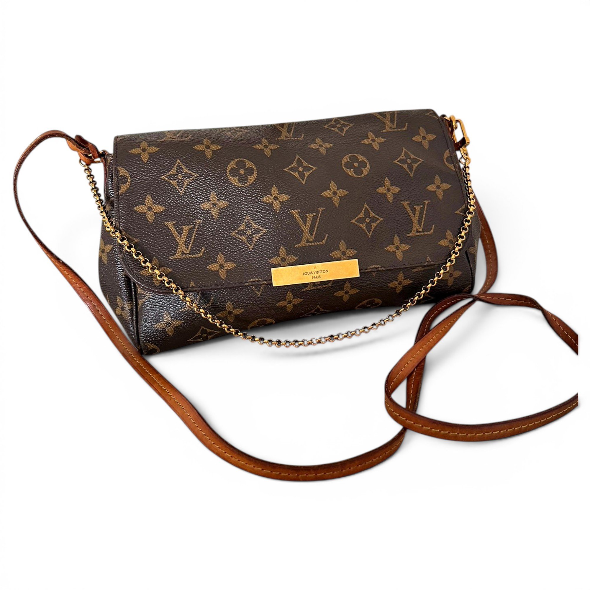 Favorite leather crossbody bag