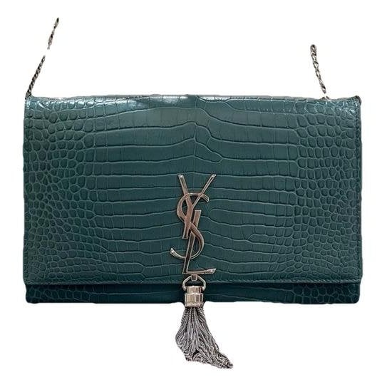 Pompom Kate leather handbag