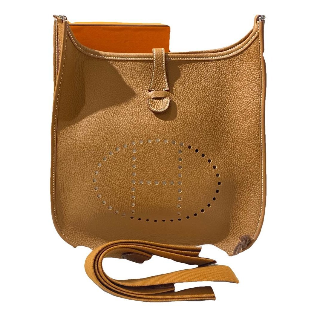 Hermes Evelyne leather handbag