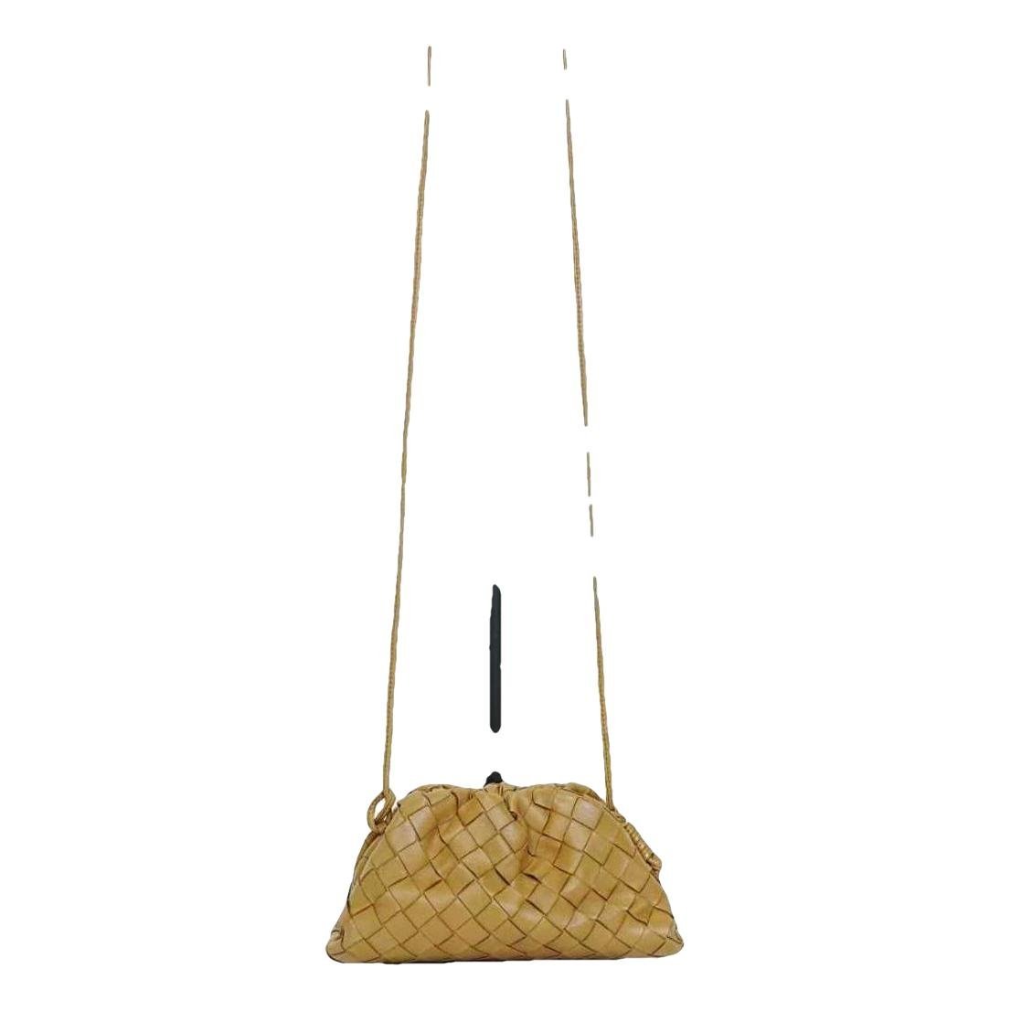 Pouch leather handbag