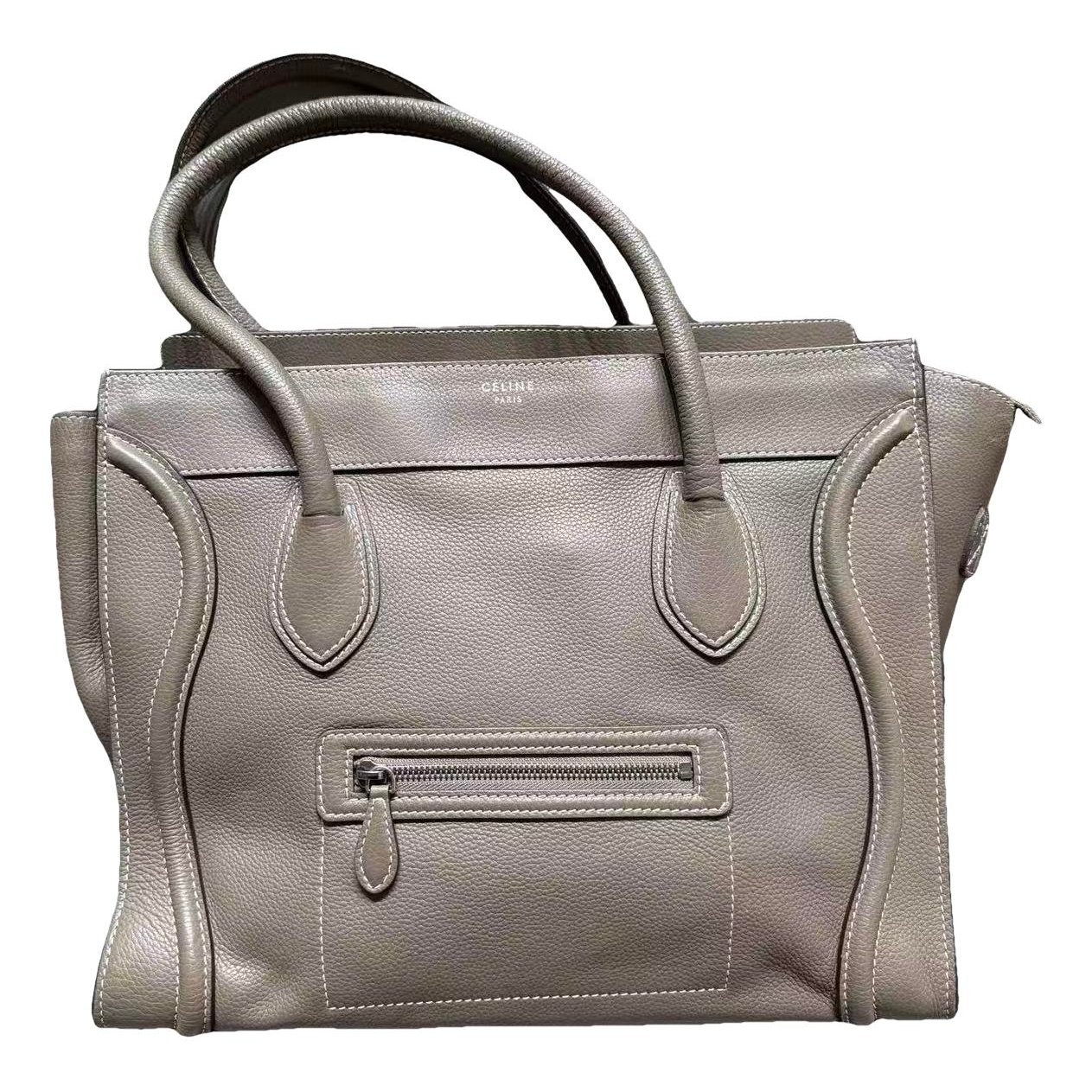 Luggage leather handbag