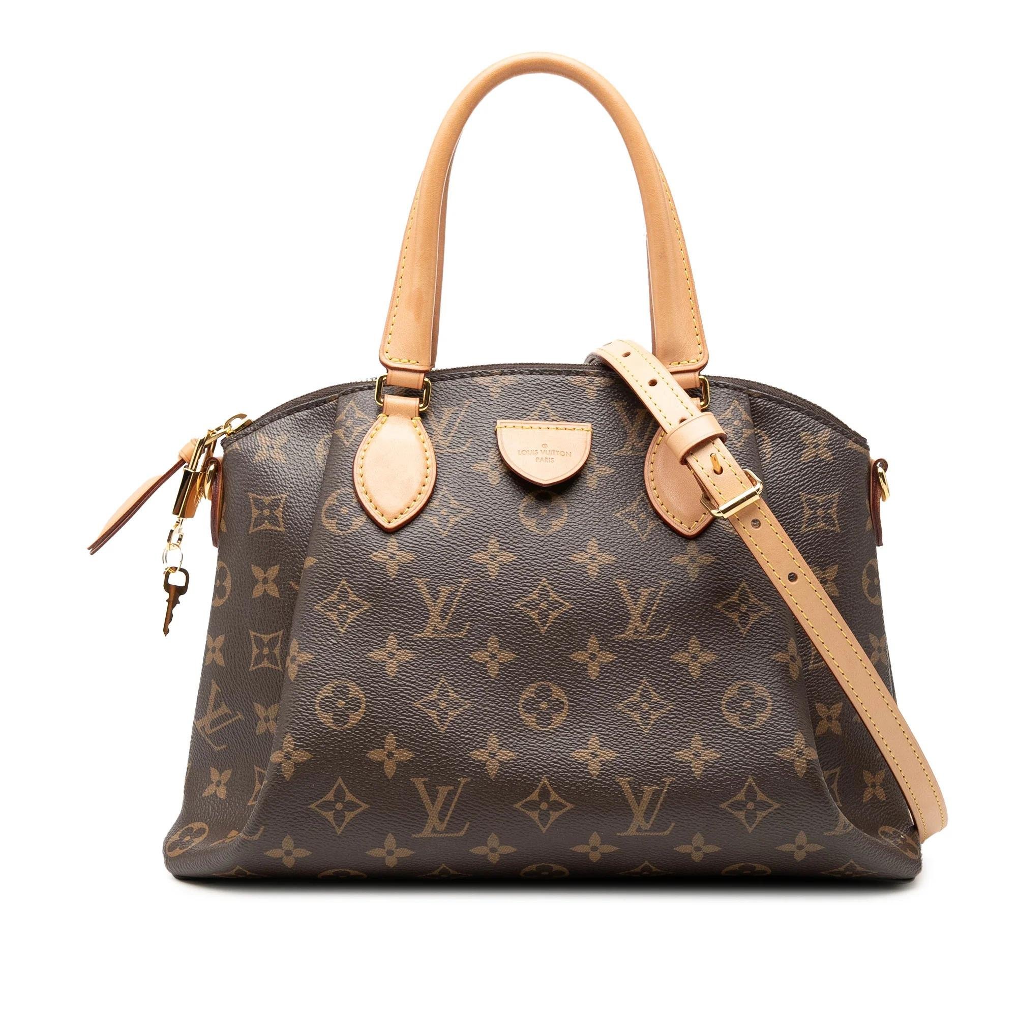 Rivoli leather satchel