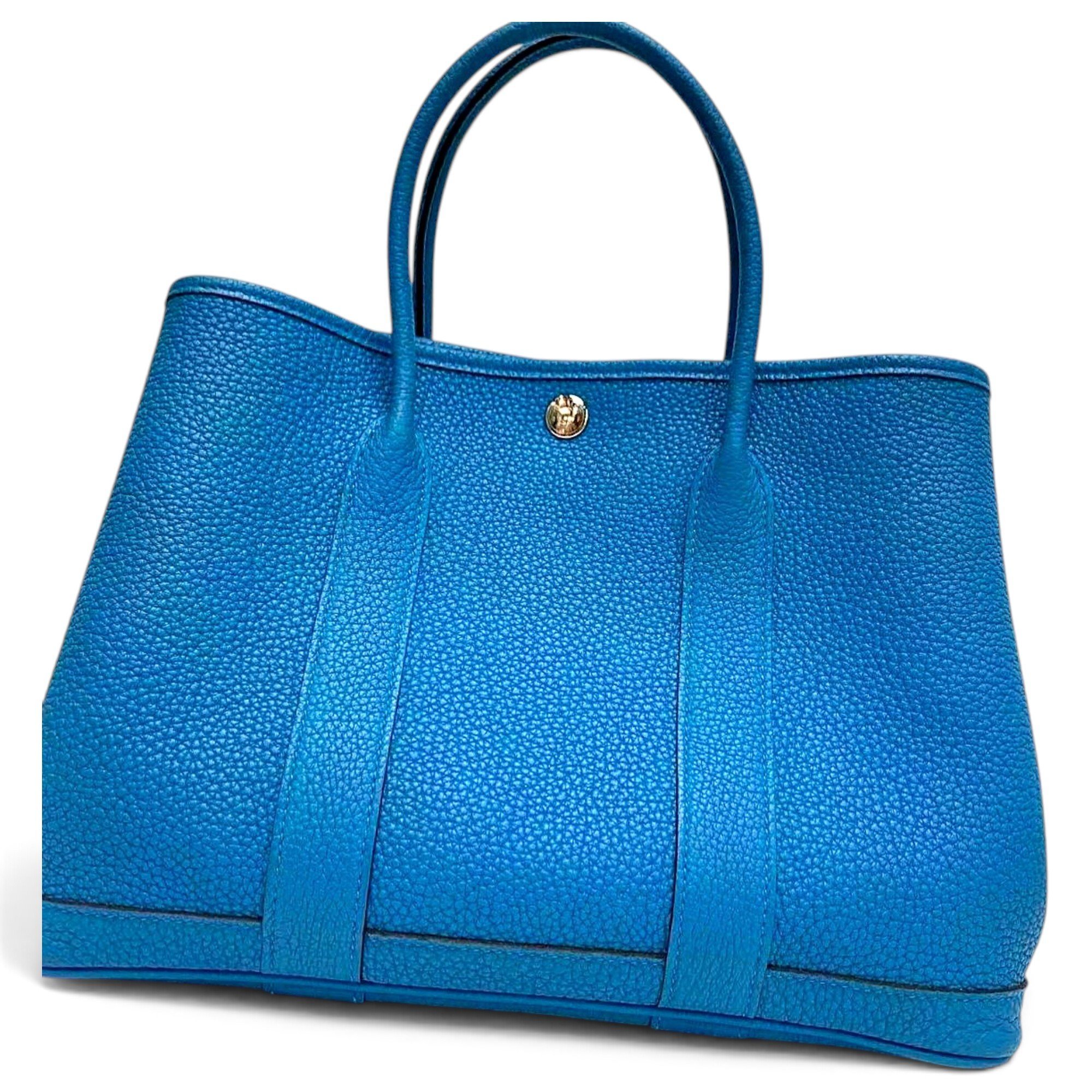 Garden Party leather handbag
