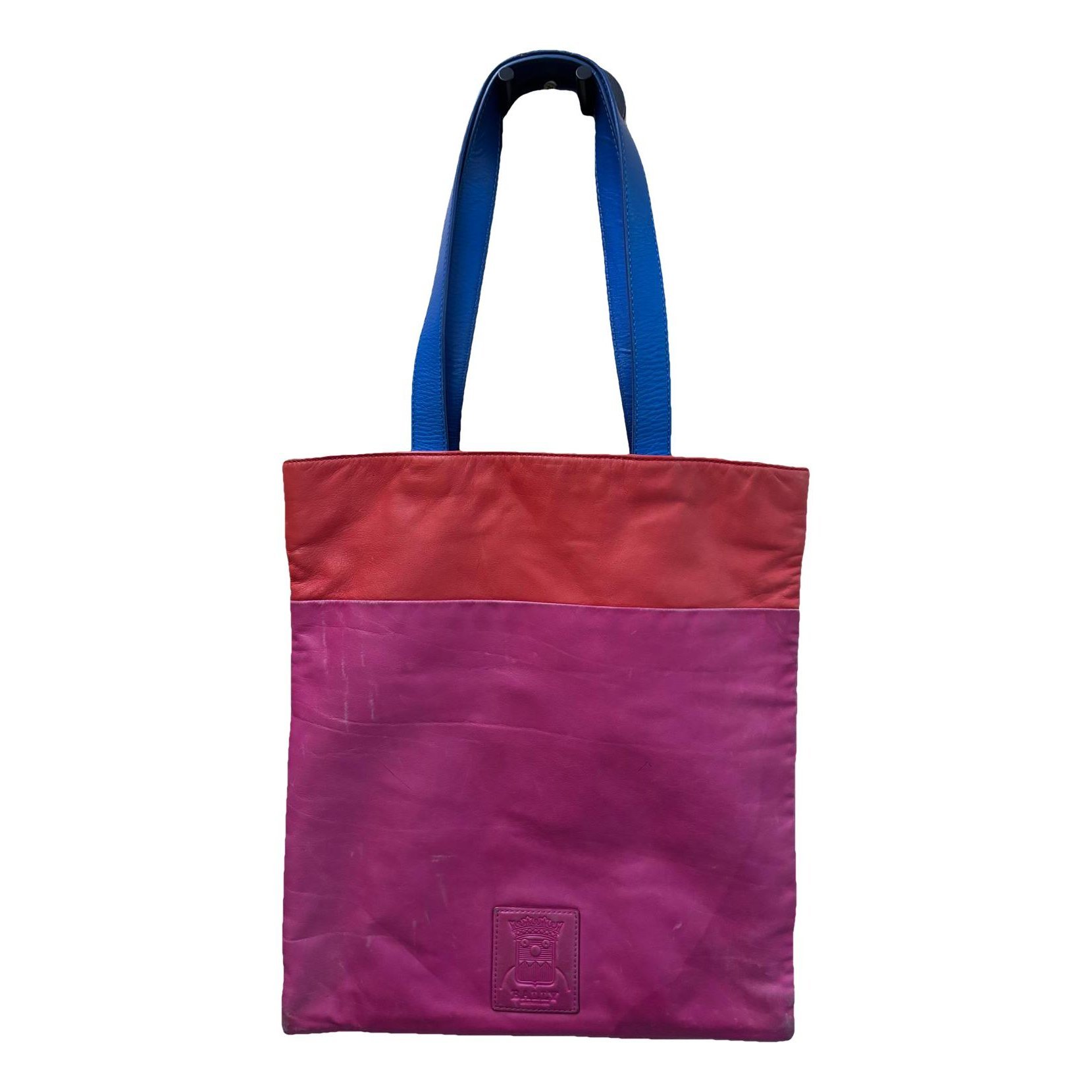 Leather tote