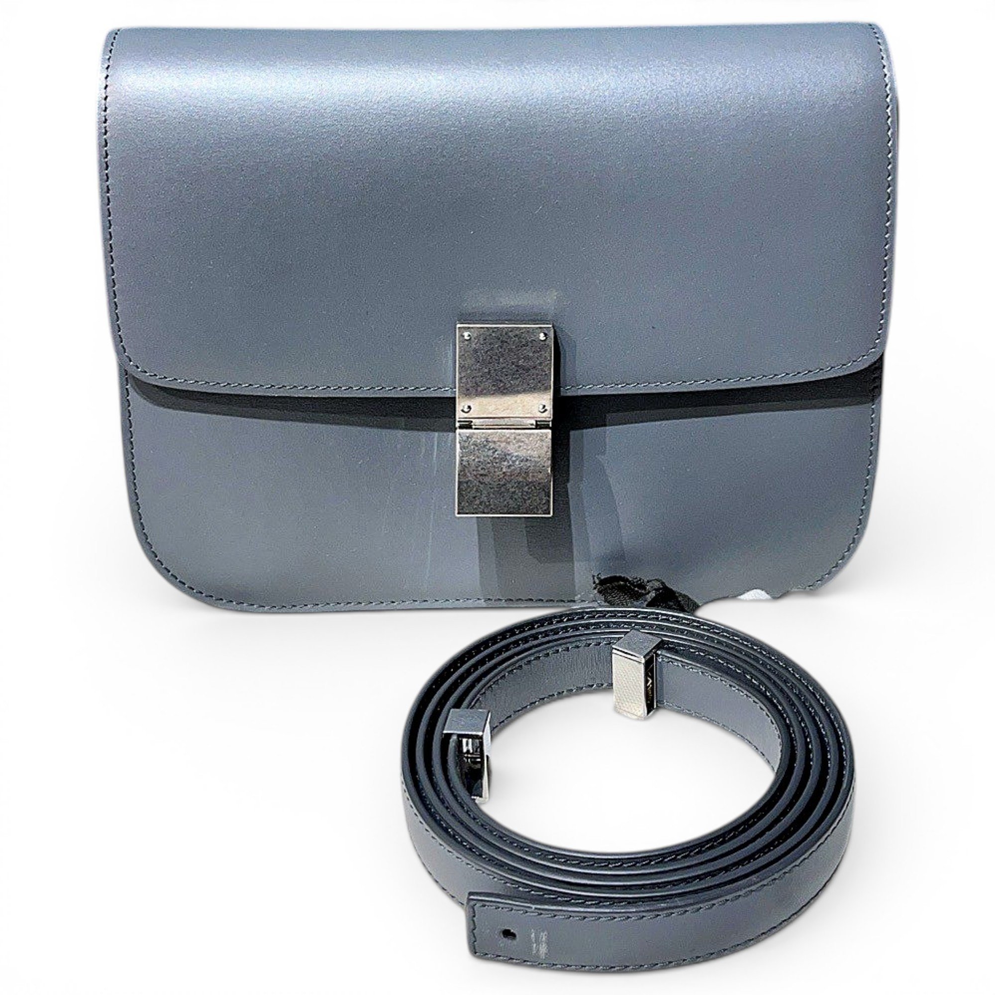 Classic leather handbag