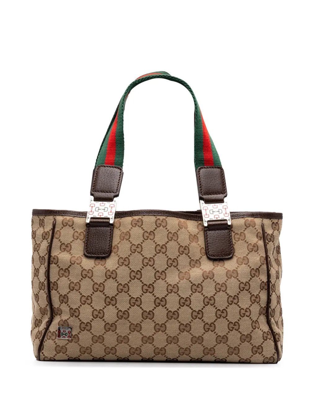 2000-2015 GG Canvas Web Horsebit tote bag