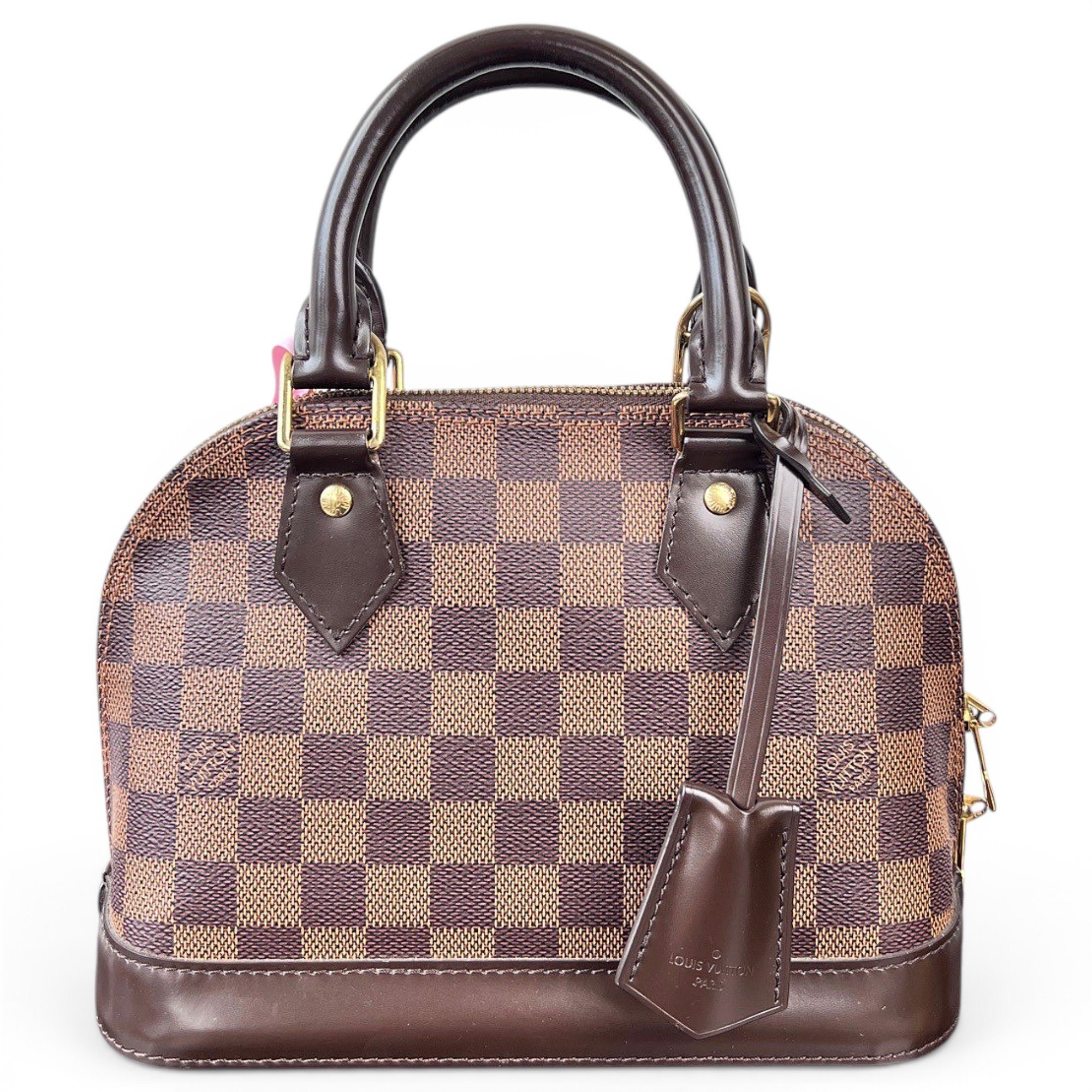 Alma leather handbag