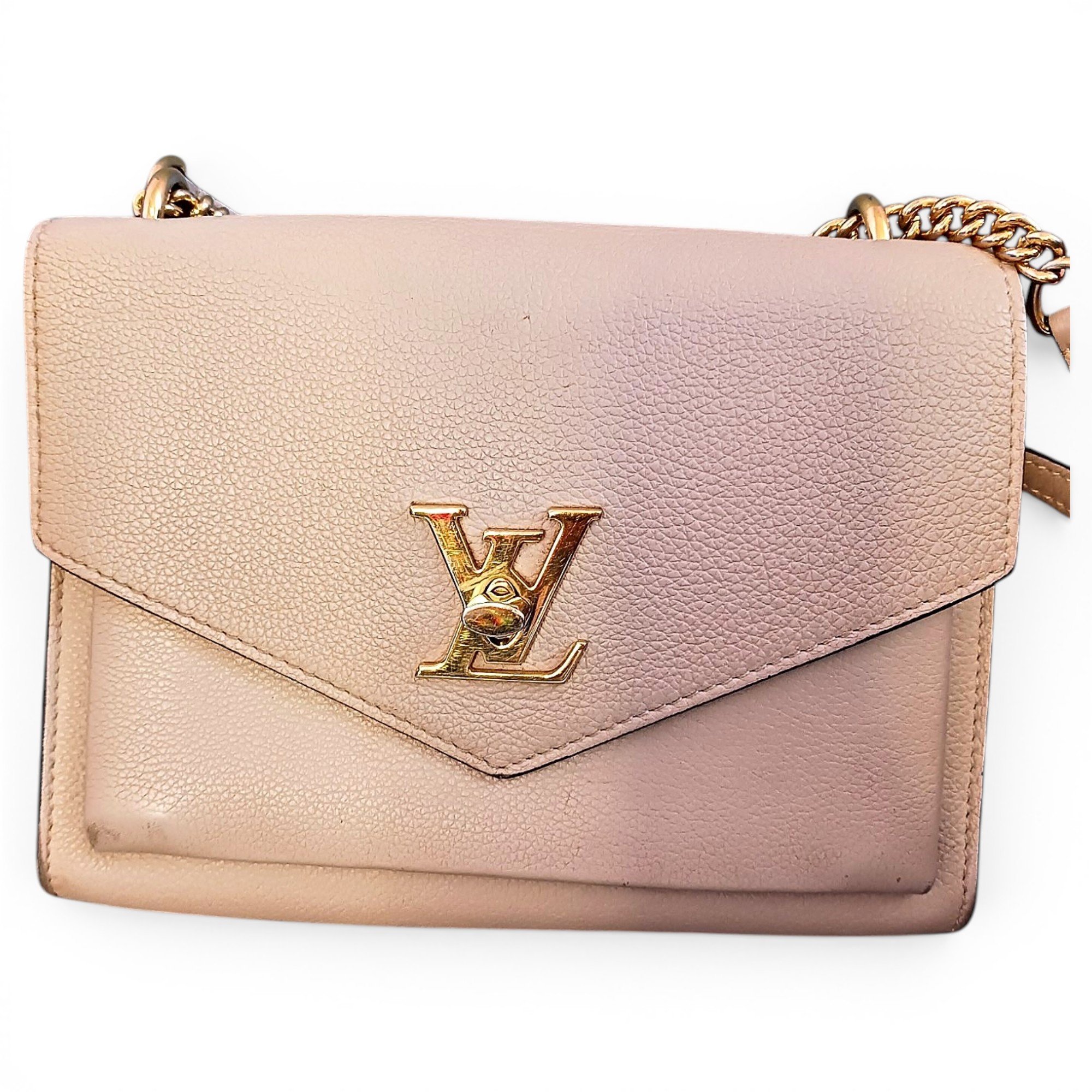 Lockme leather handbag