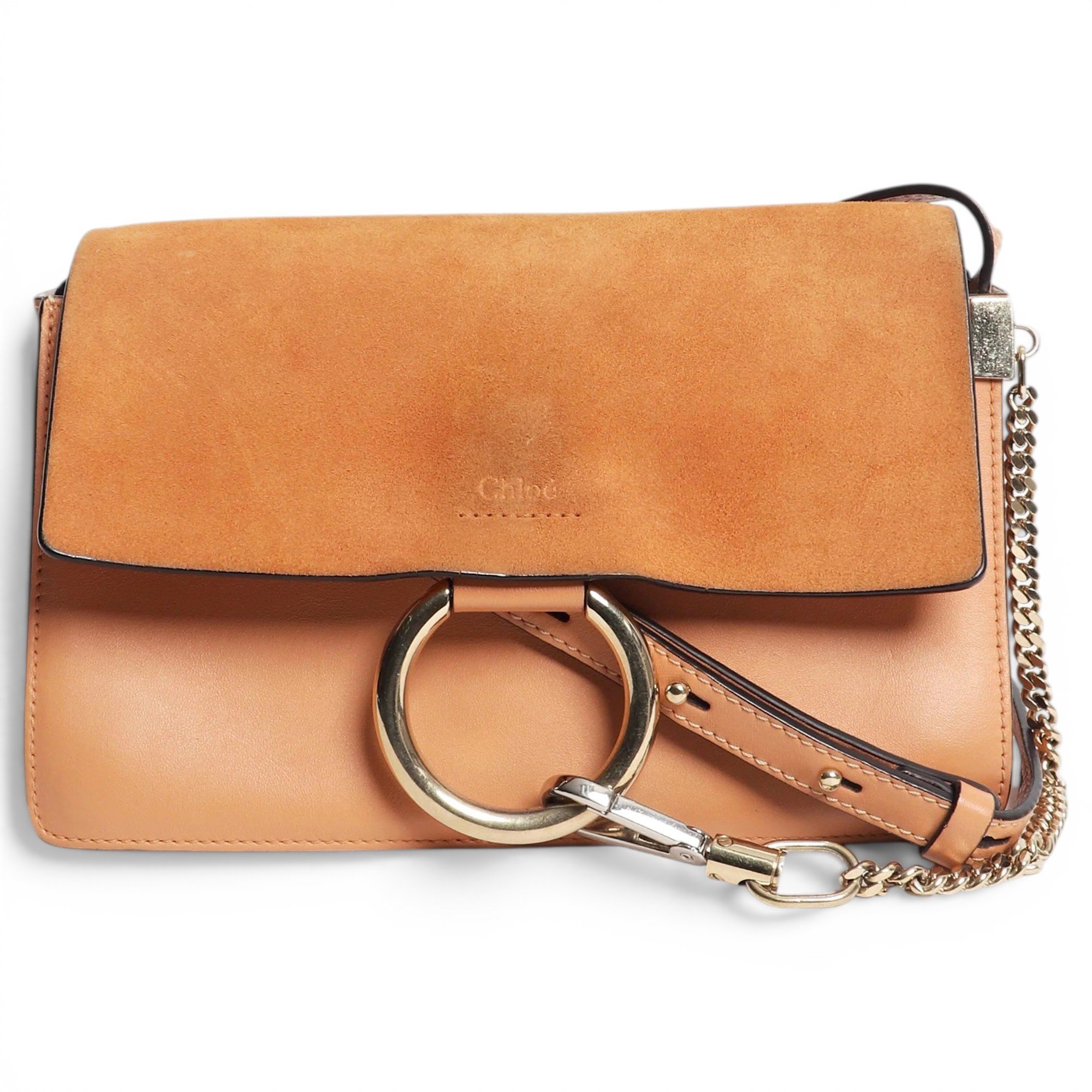 Faye leather handbag