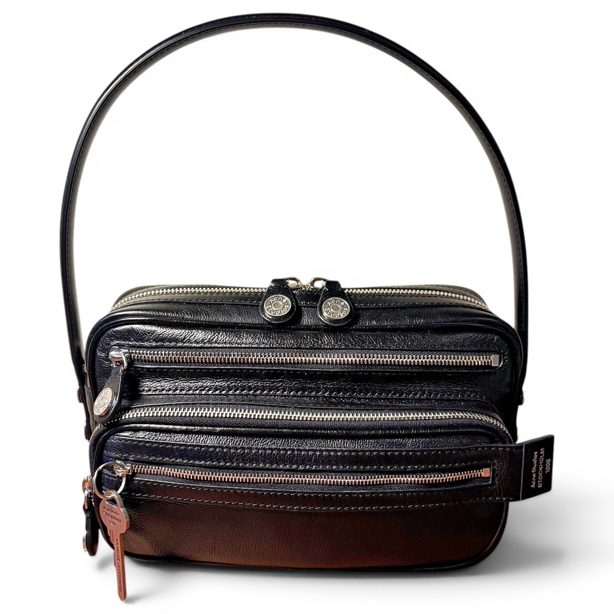 Leather crossbody bag