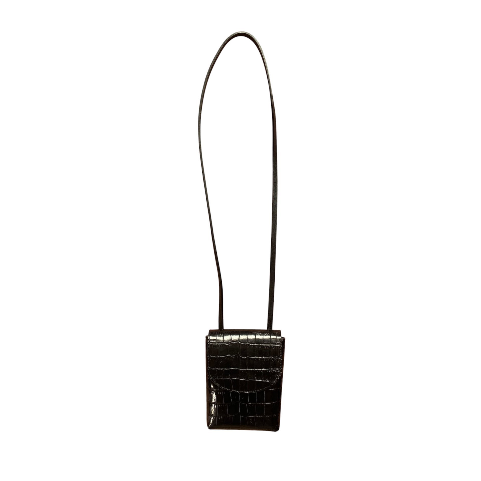 Leather crossbody bag