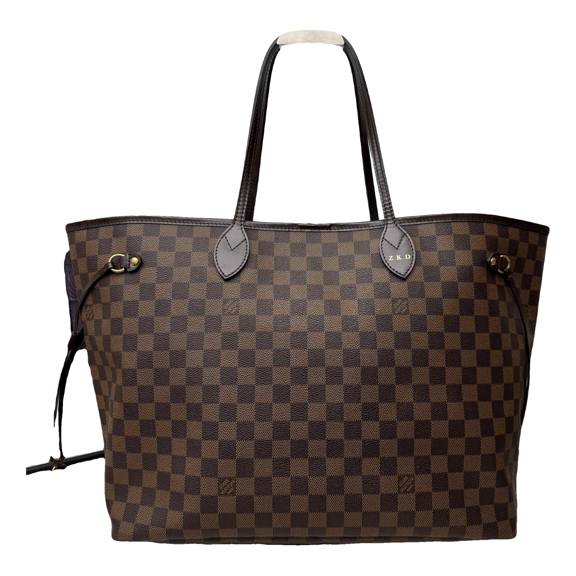 Neverfull leather handbag