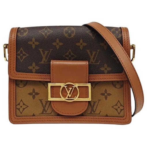 Dauphine leather mini bag