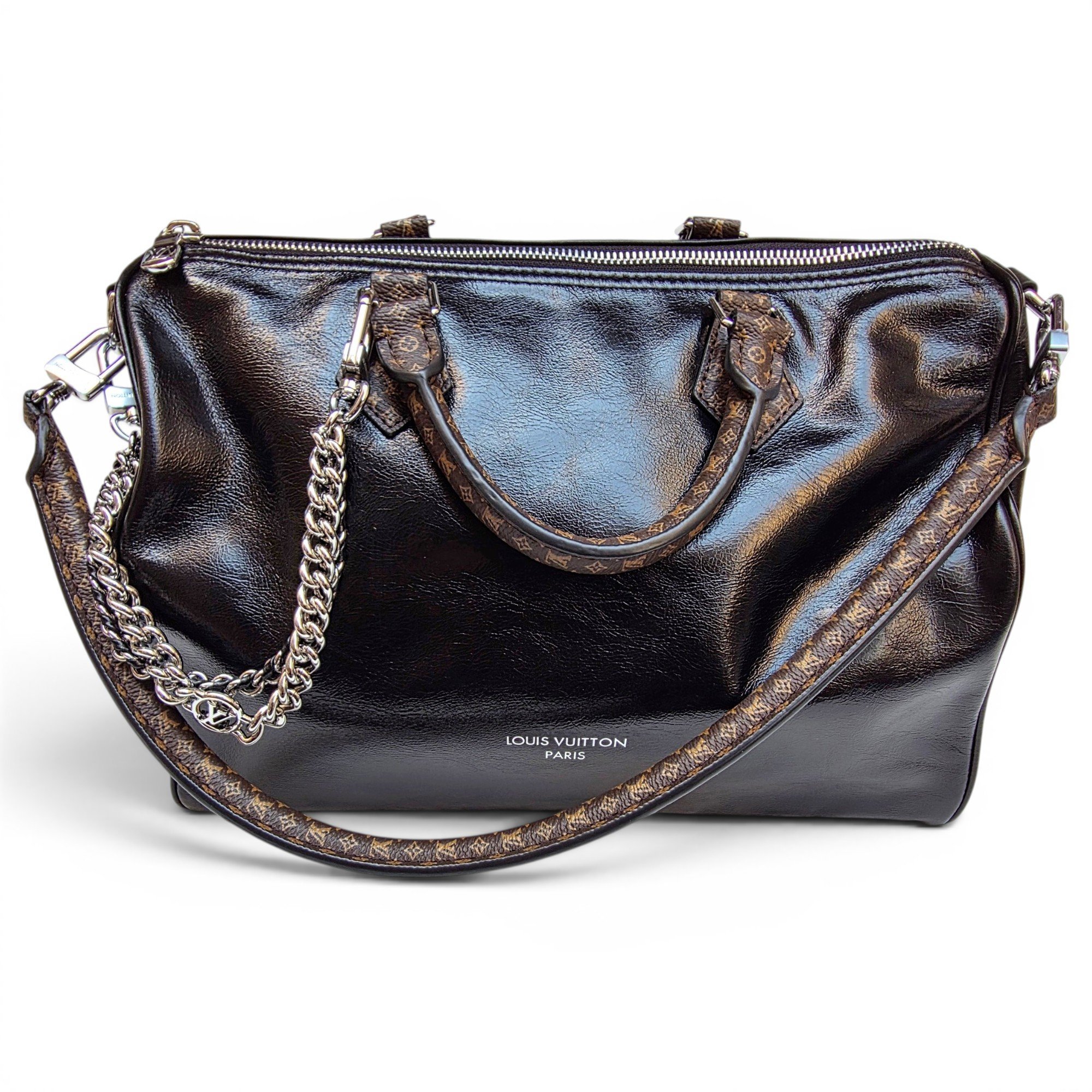 Speedy Bandoulière leather handbag