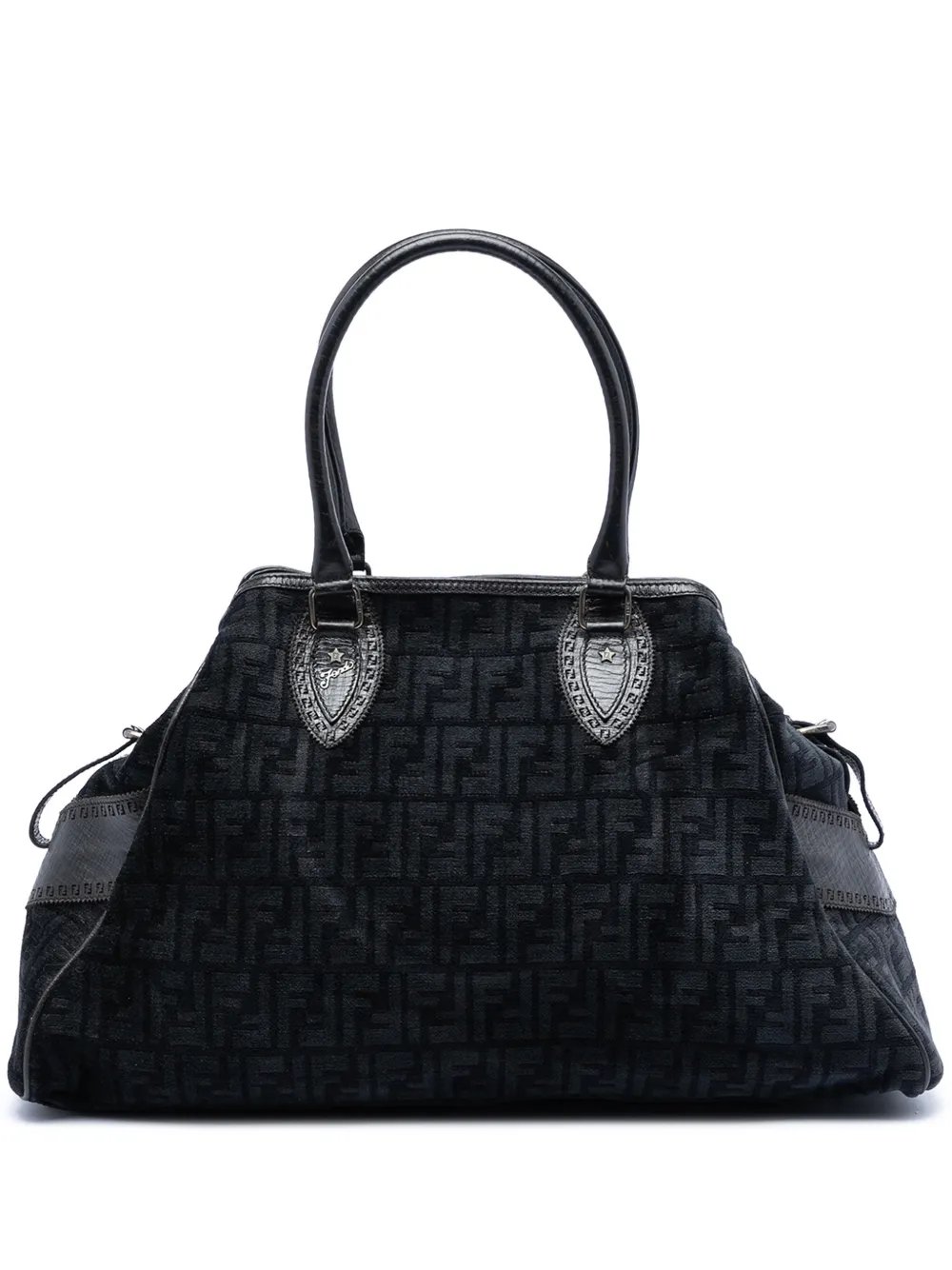 2000-2010 Large Zucca Velvet Etniko Du Jour handbag