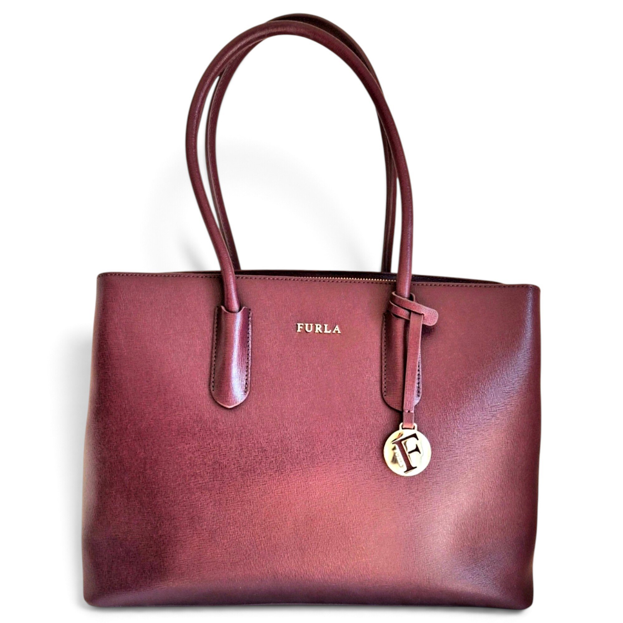 Leather handbag