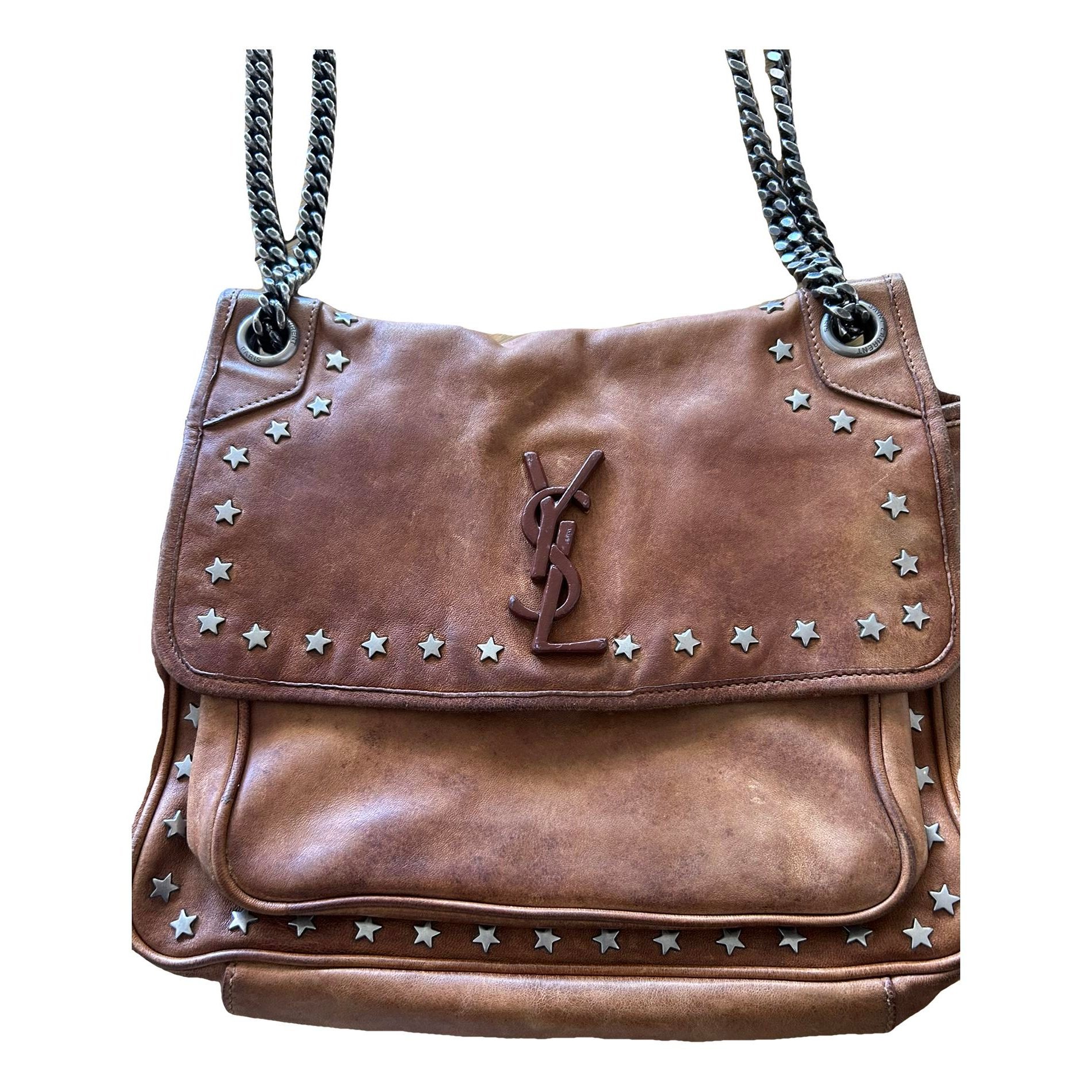 Leather crossbody bag