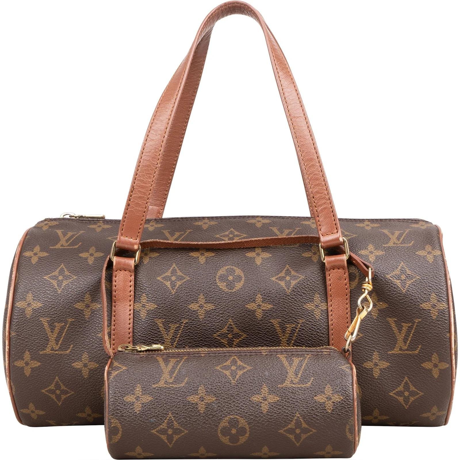 Papillon leather handbag