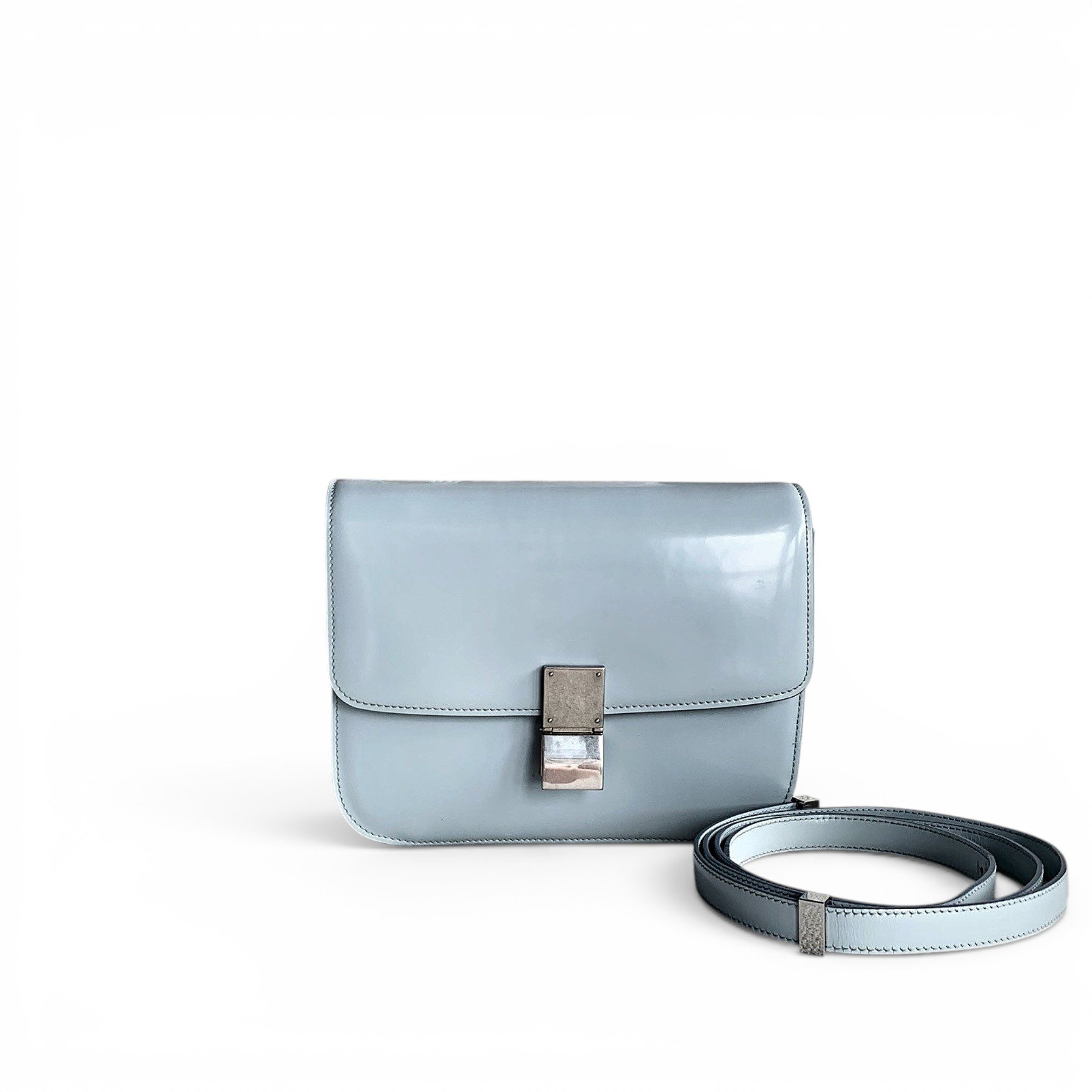 Classic leather handbag