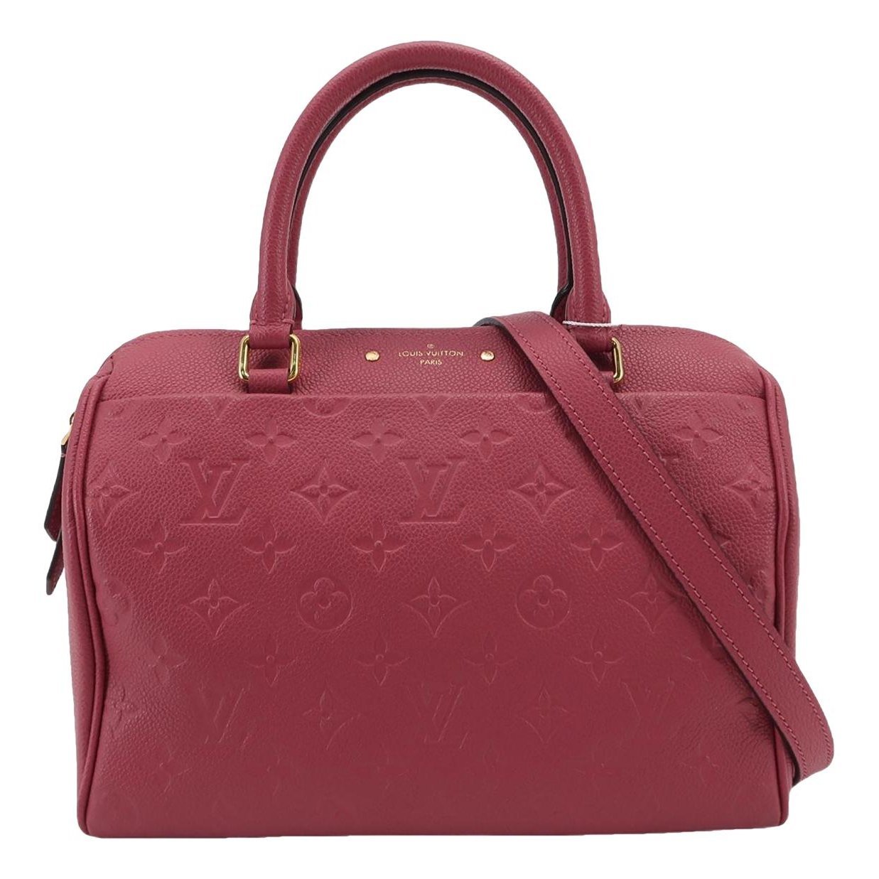 Speedy leather handbag