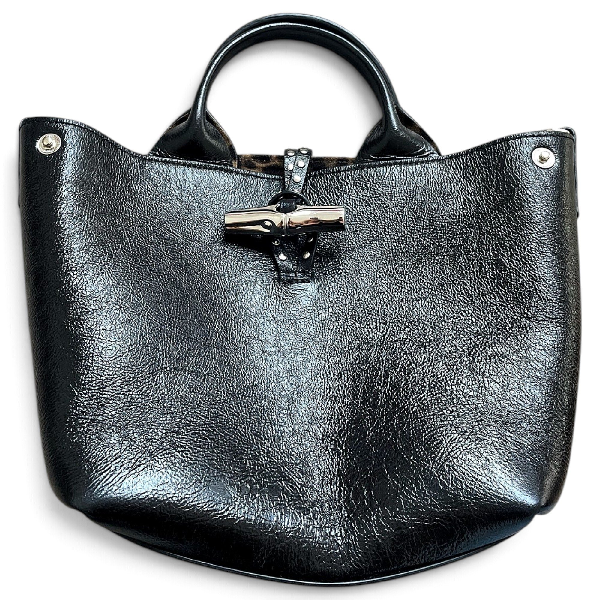 Roseau leather handbag