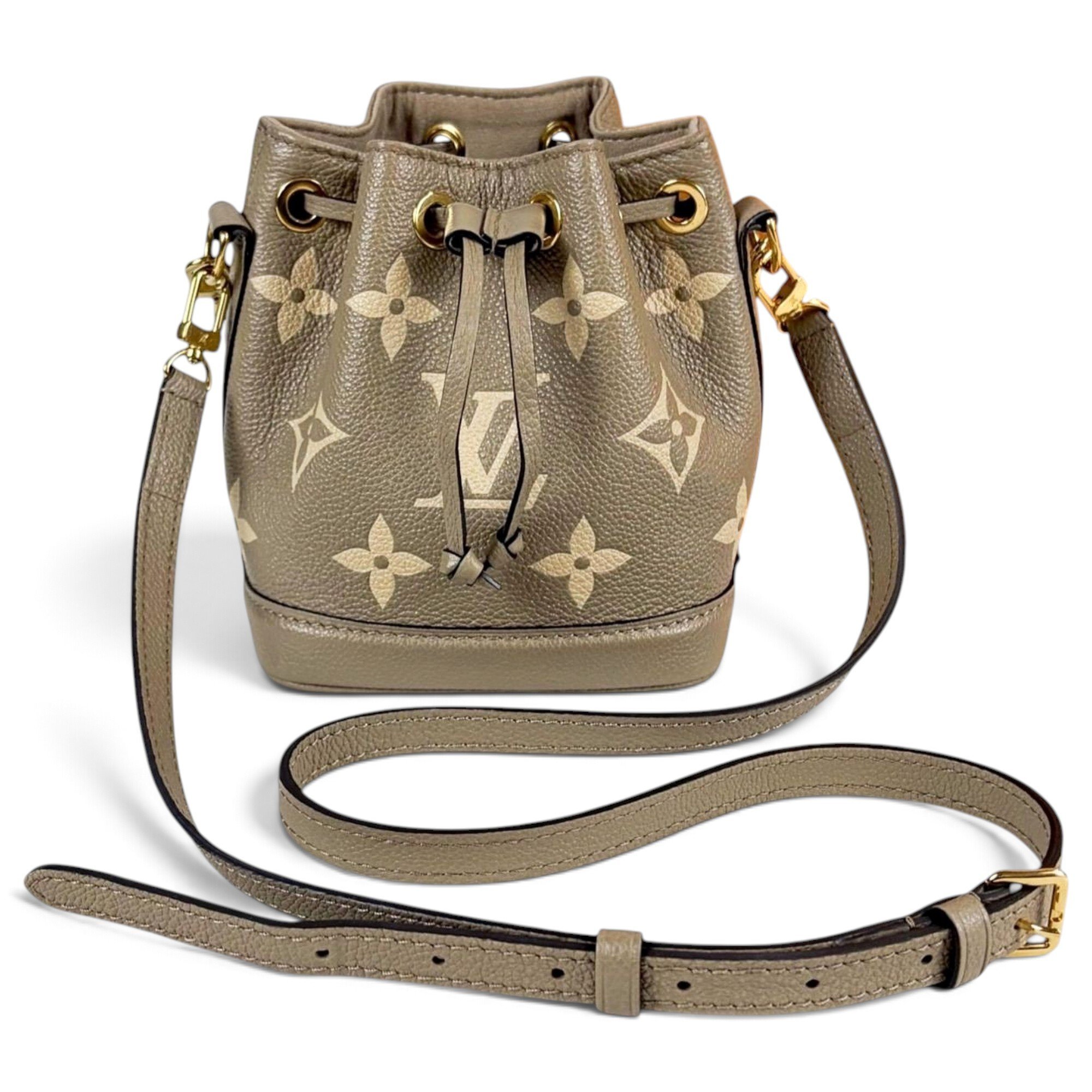 Nano Noé leather bag