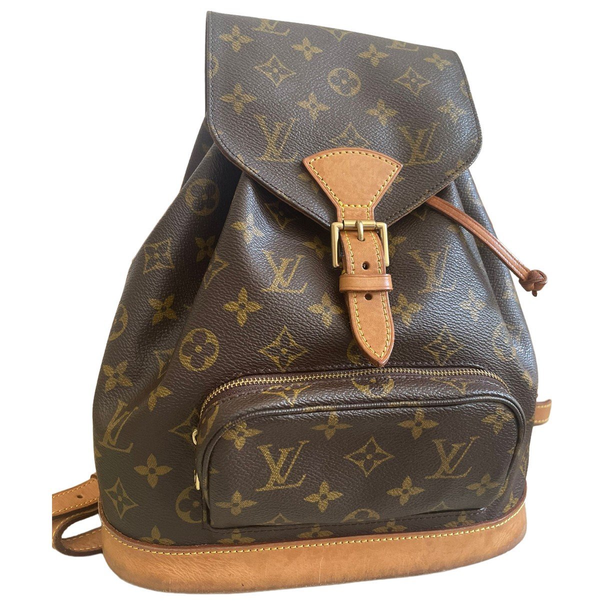 Montsouris Vintage cloth backpack