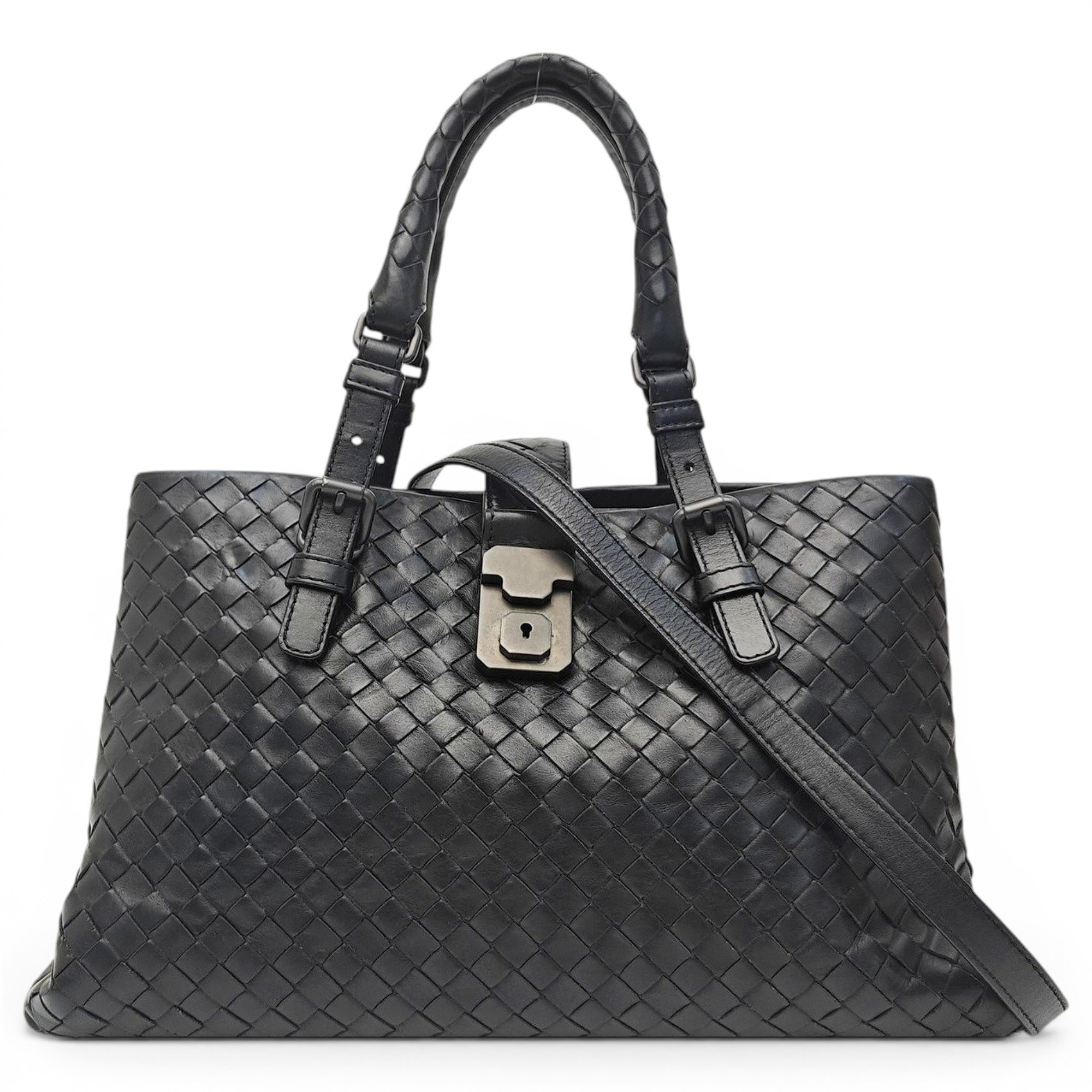 Roma leather handbag