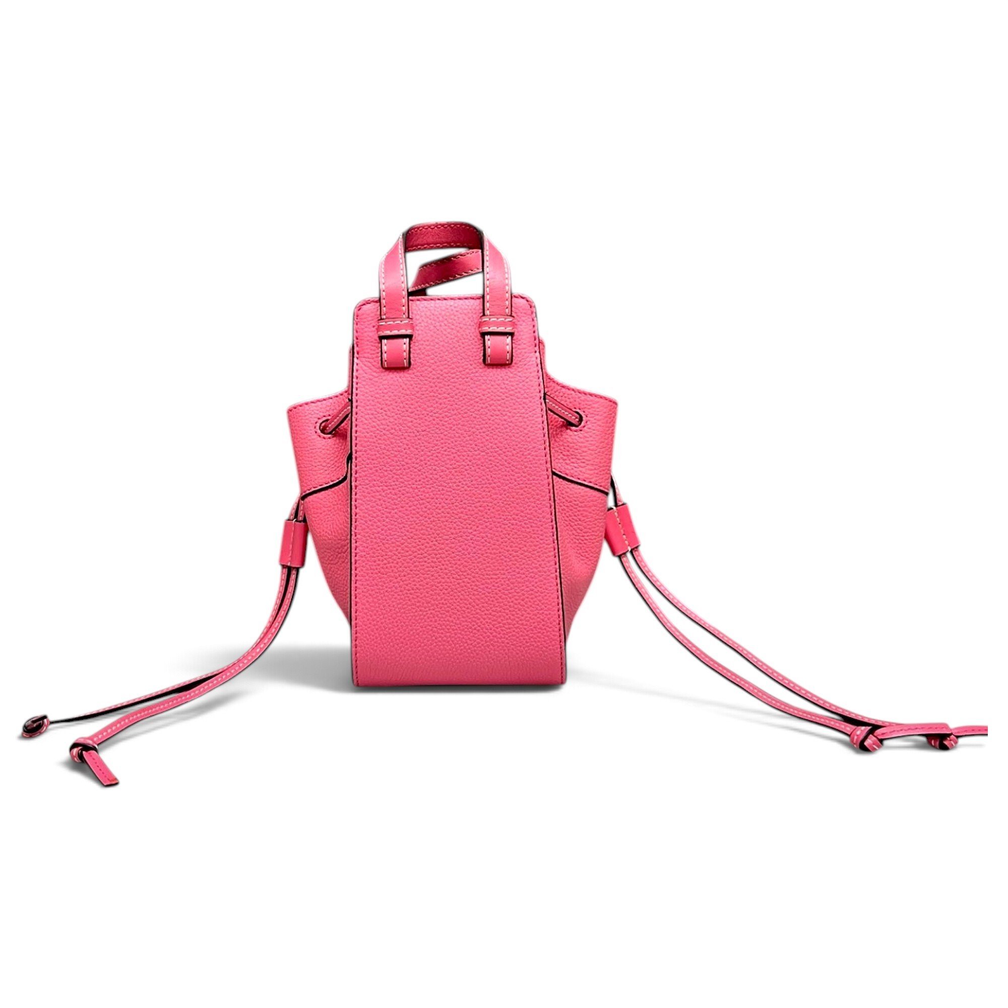 Hammock leather crossbody bag