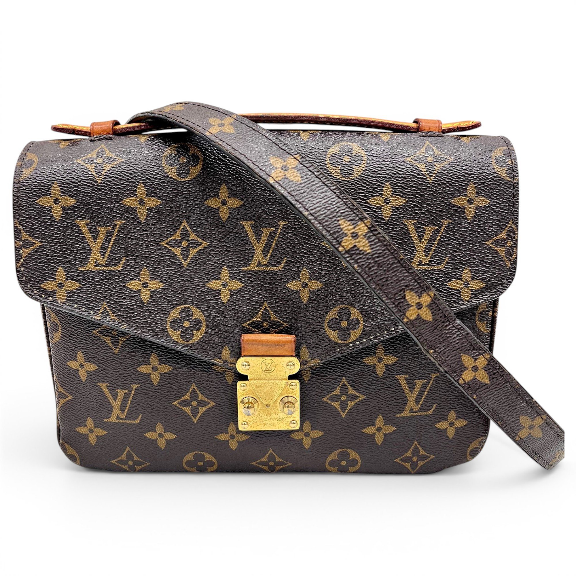Metis leather crossbody bag