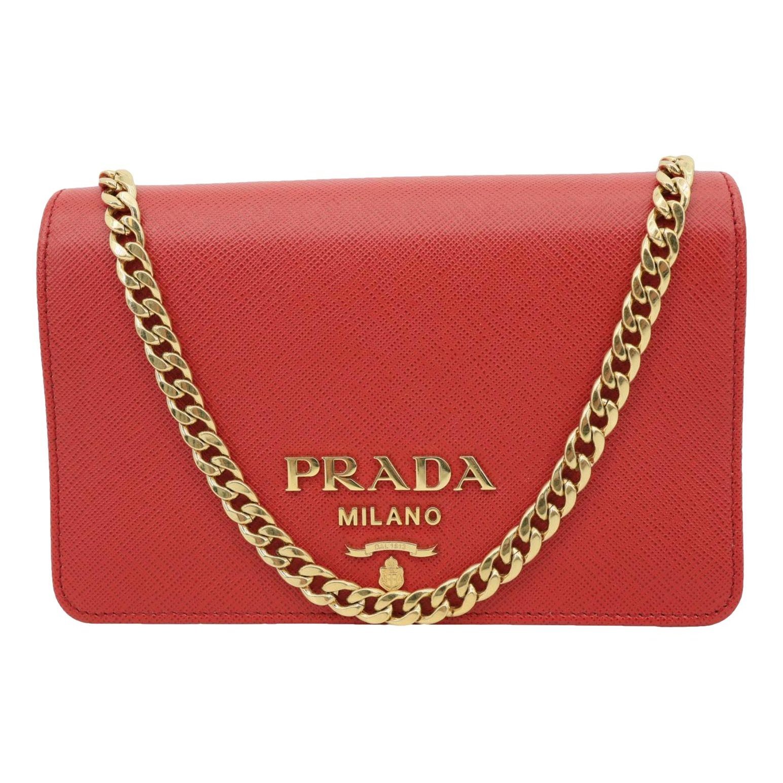 Leather crossbody bag