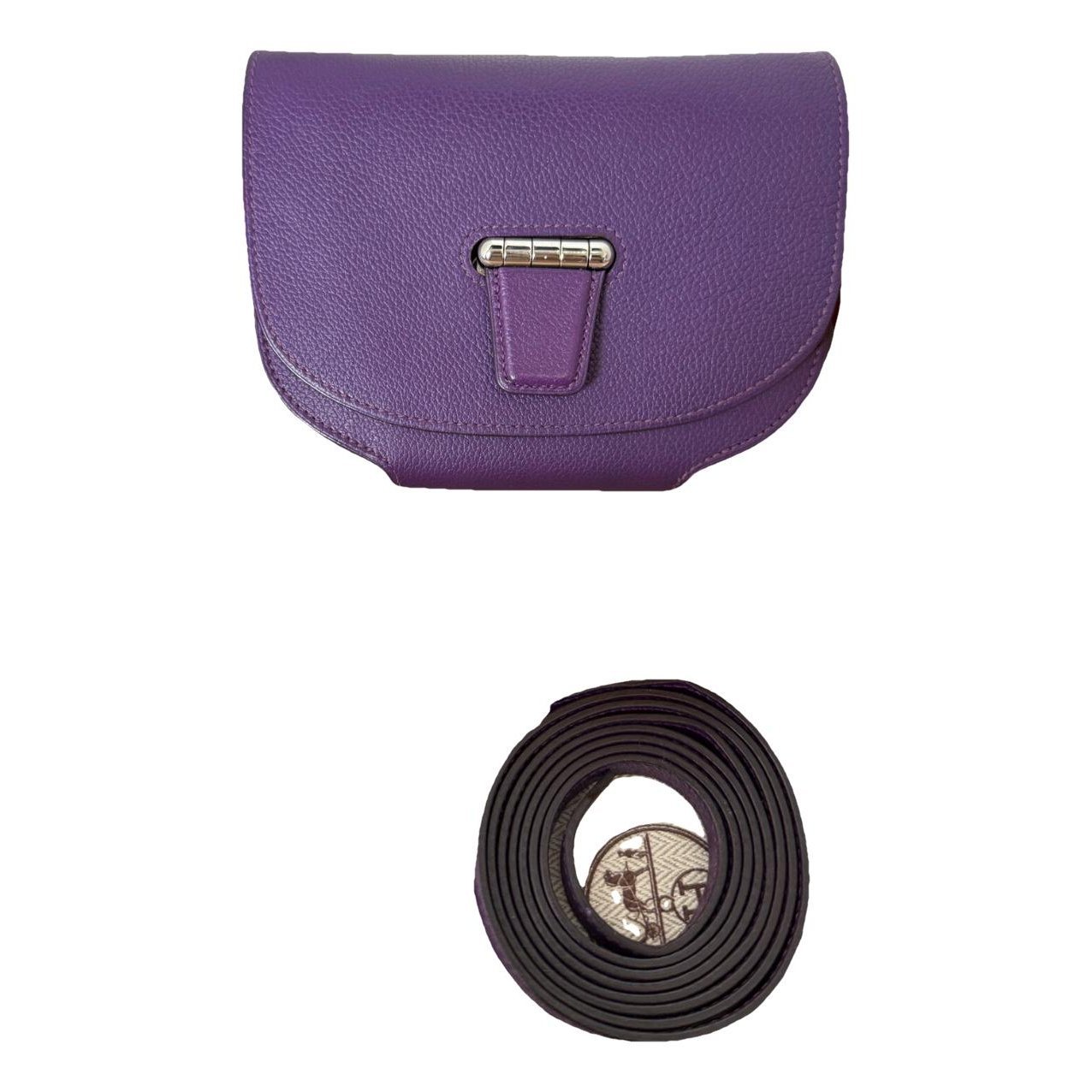 Leather mini bag