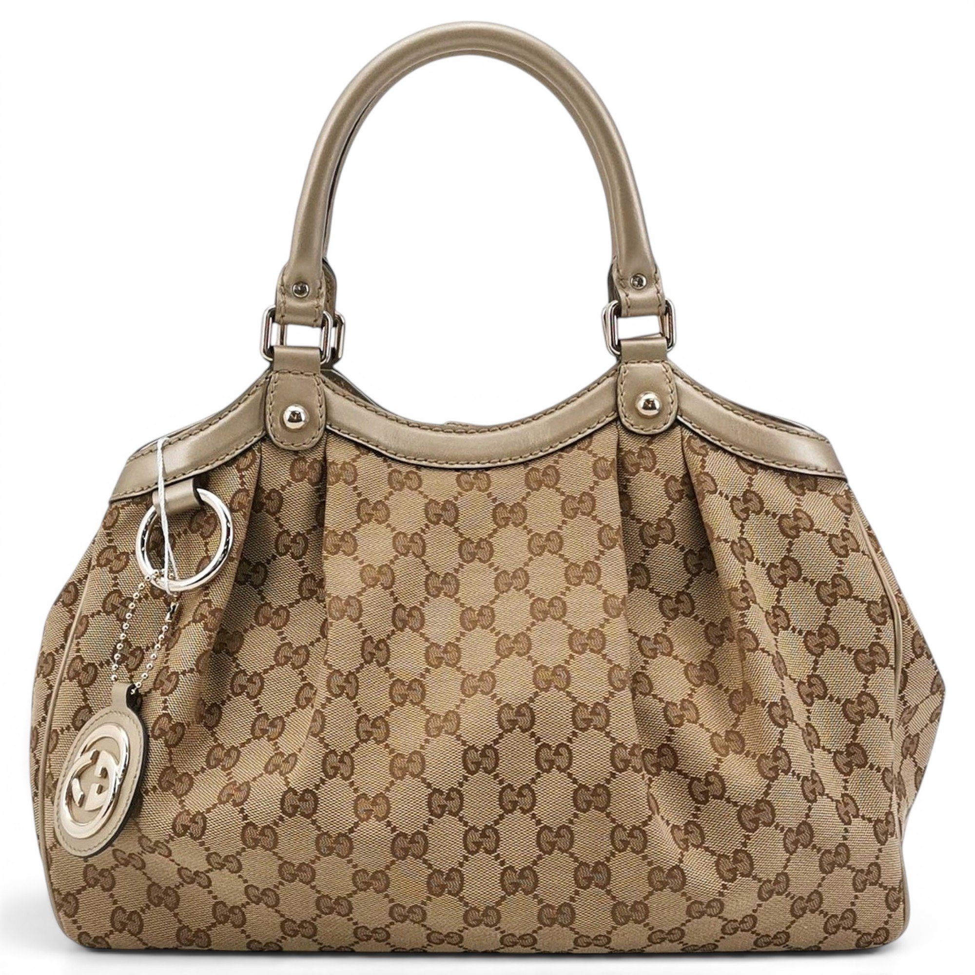 Sukey leather tote