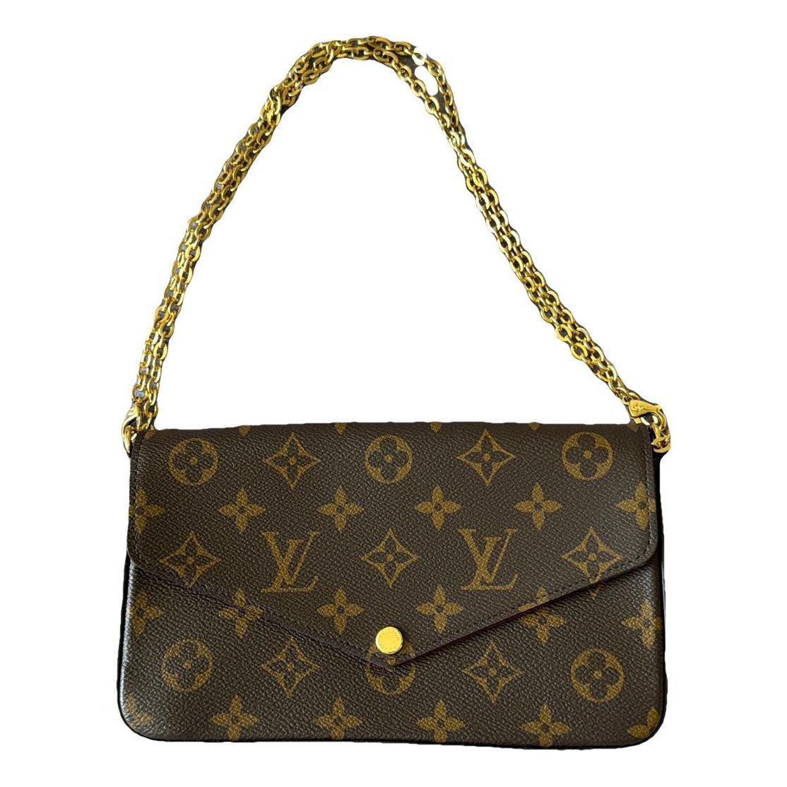 Pochette Accessoire leather handbag