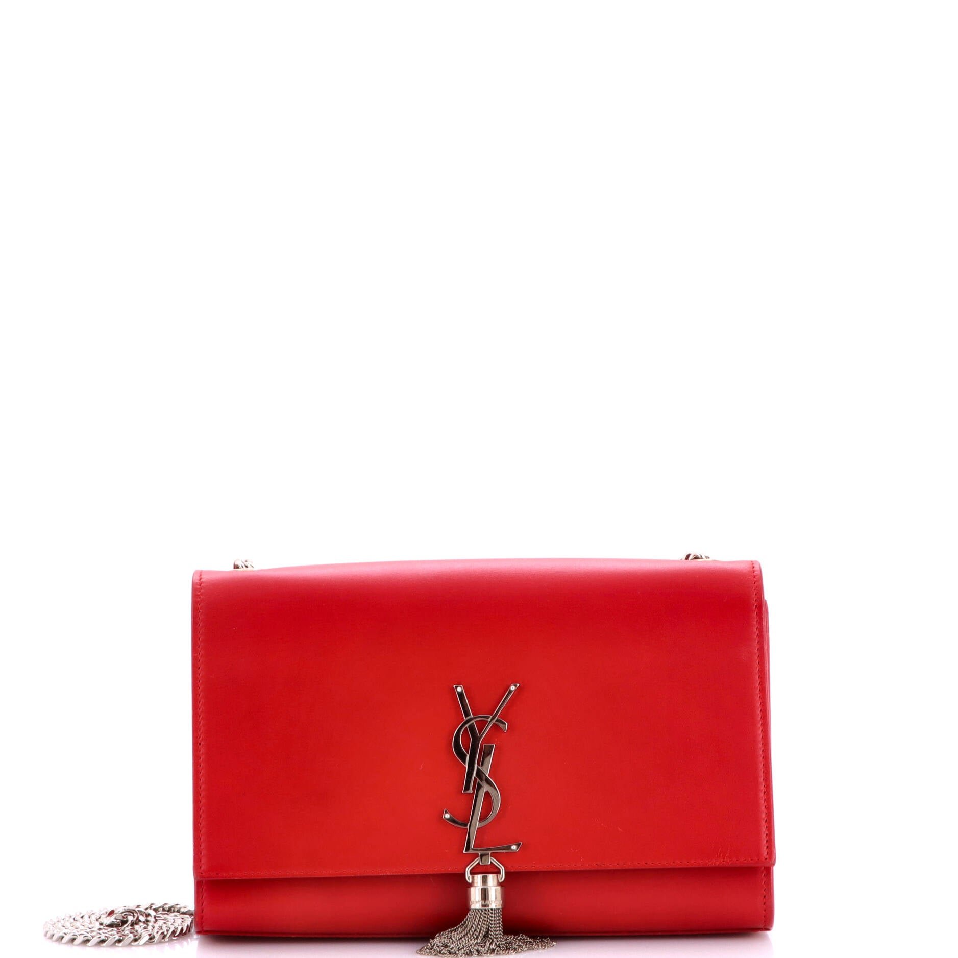 Classic Monogram Tassel Crossbody Bag Leather Medium