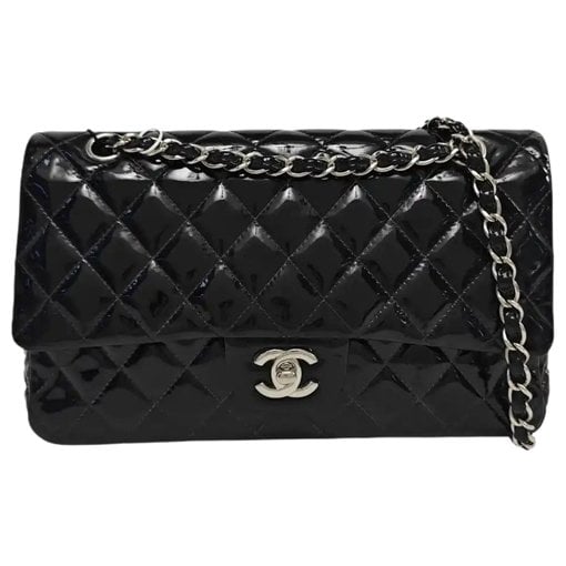 Patent leather crossbody bag
