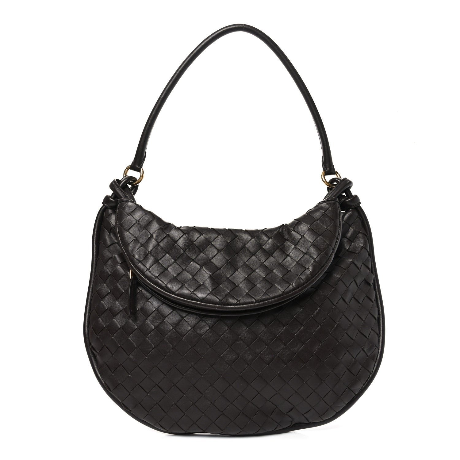 Bottega Veneta Nappa Intrecciato Medium Gemelli Fondant