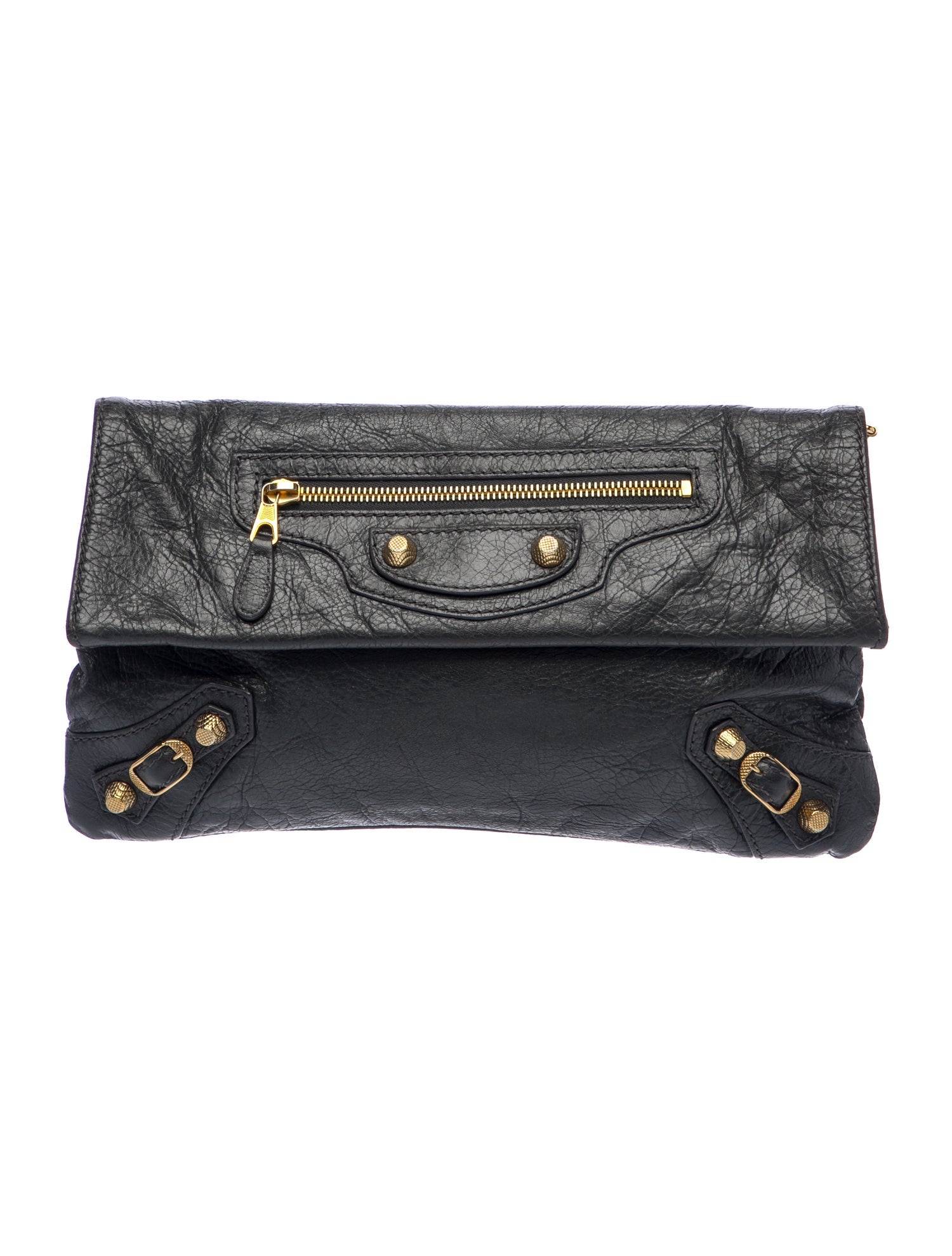 Balenciaga Leather Motocross Giant 12 Envelope
