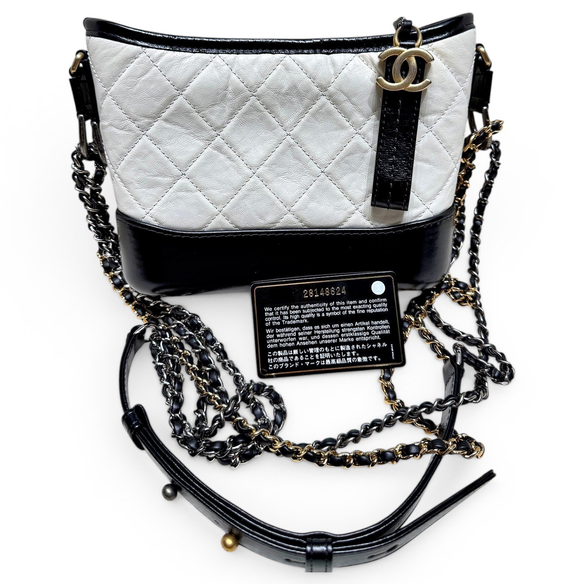 Gabrielle leather handbag