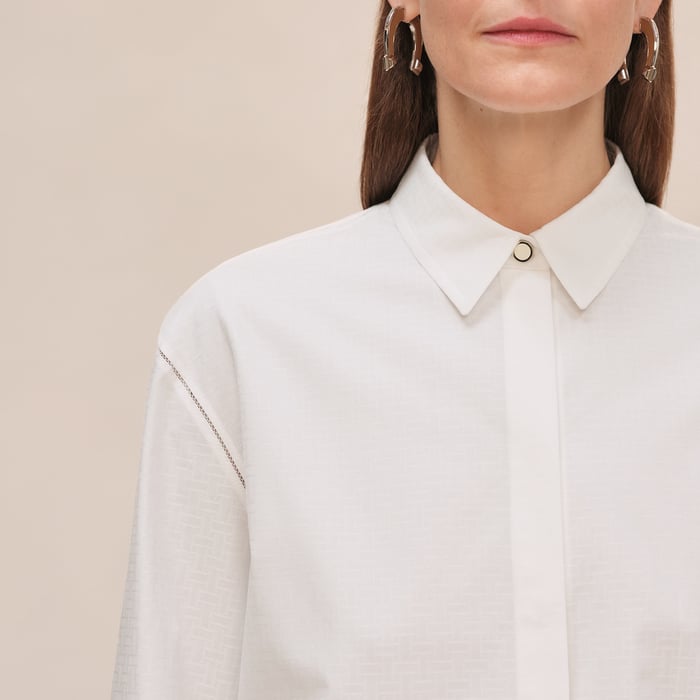 Blanc "Mosaique" Shirt