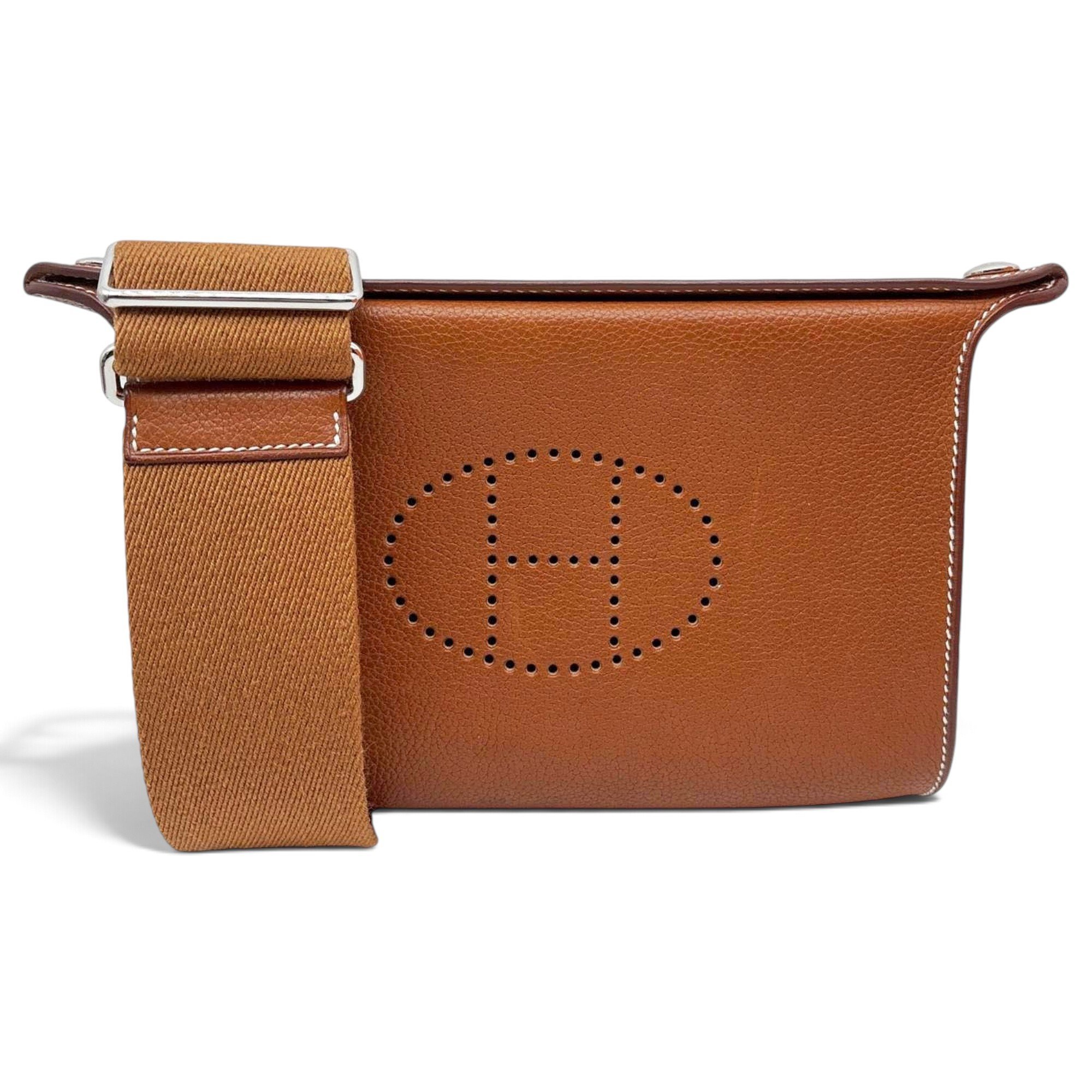 Leather crossbody bag