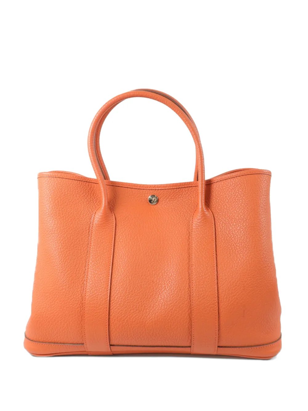 Garden Party leather tote bag