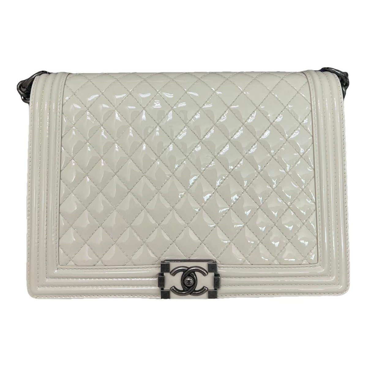 Boy patent leather handbag