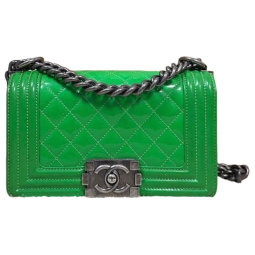 Boy patent leather handbag
