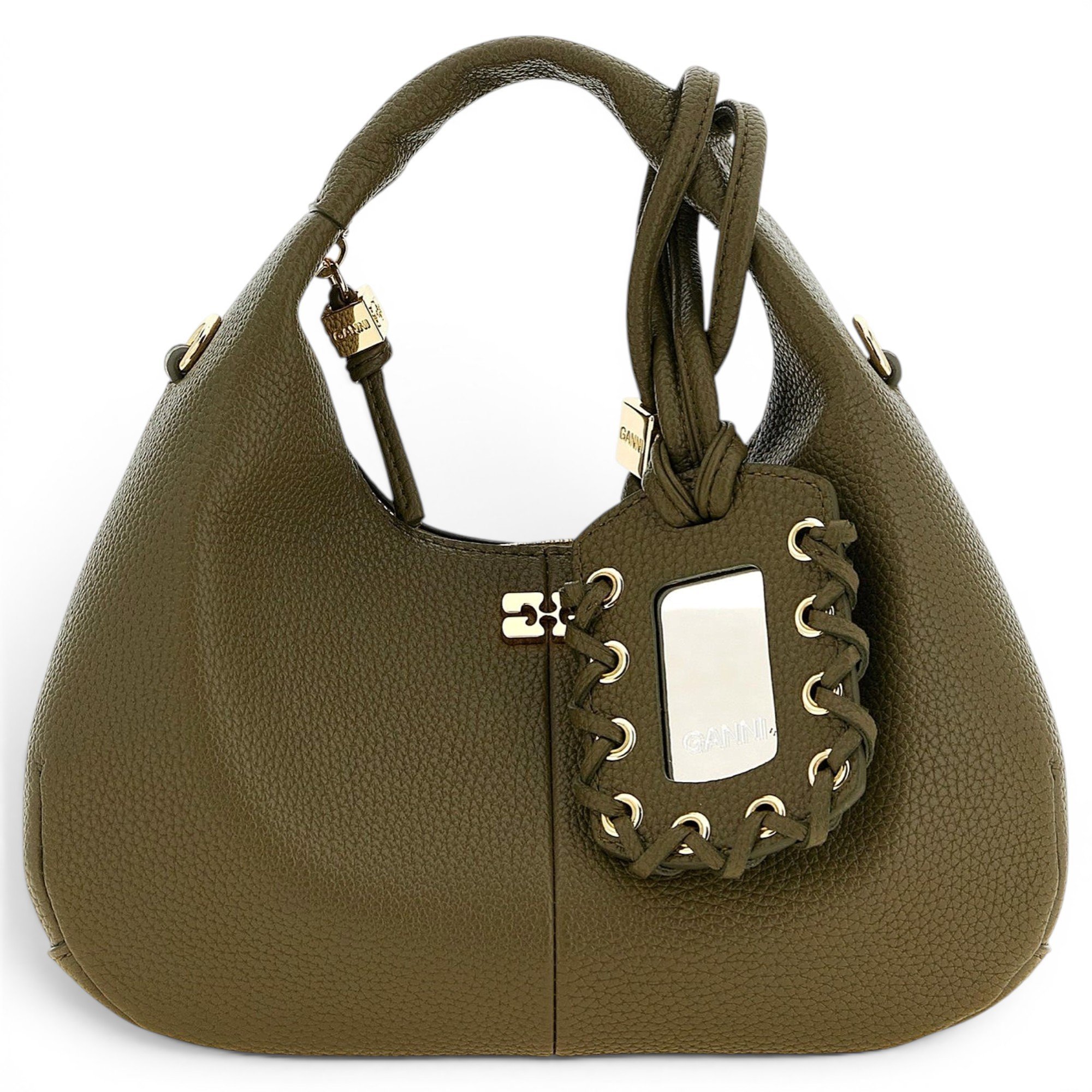 Hobo leather handbag