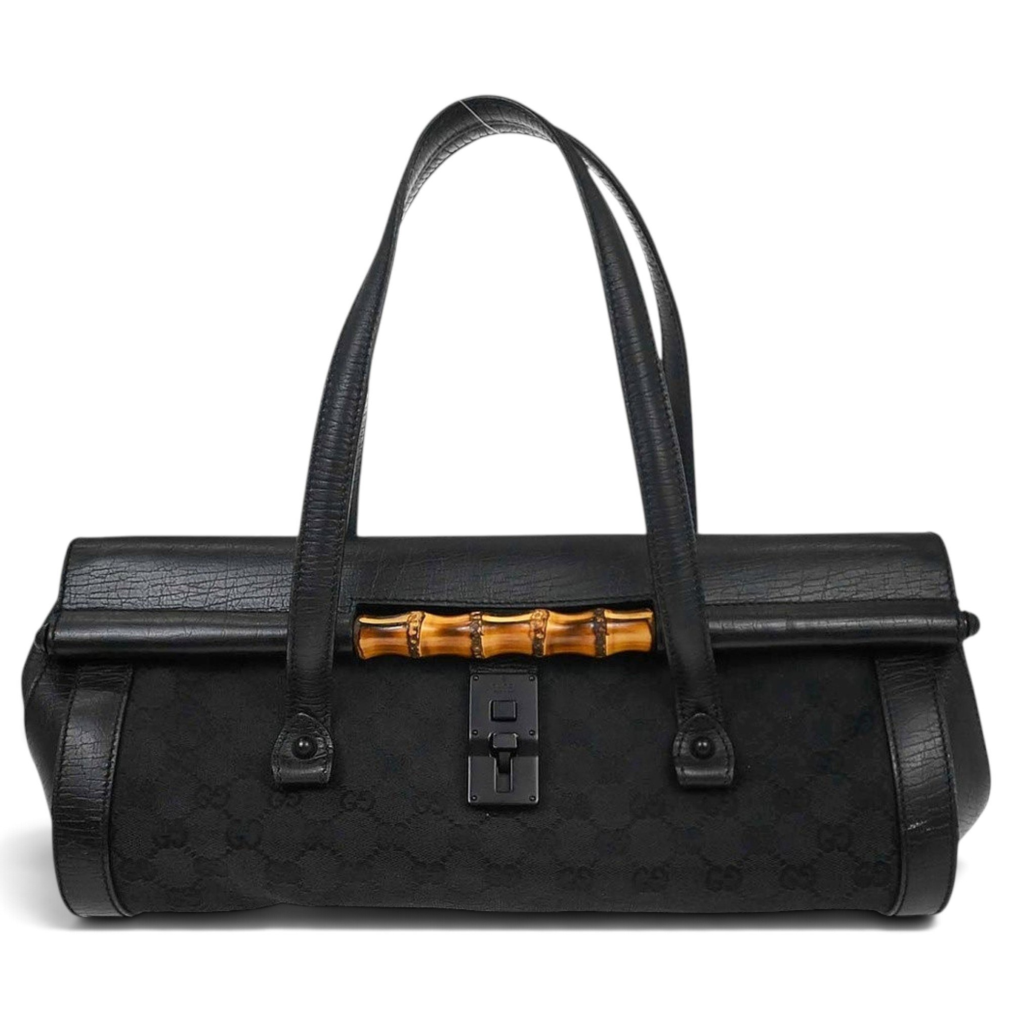 Bamboo Top Handle cloth handbag